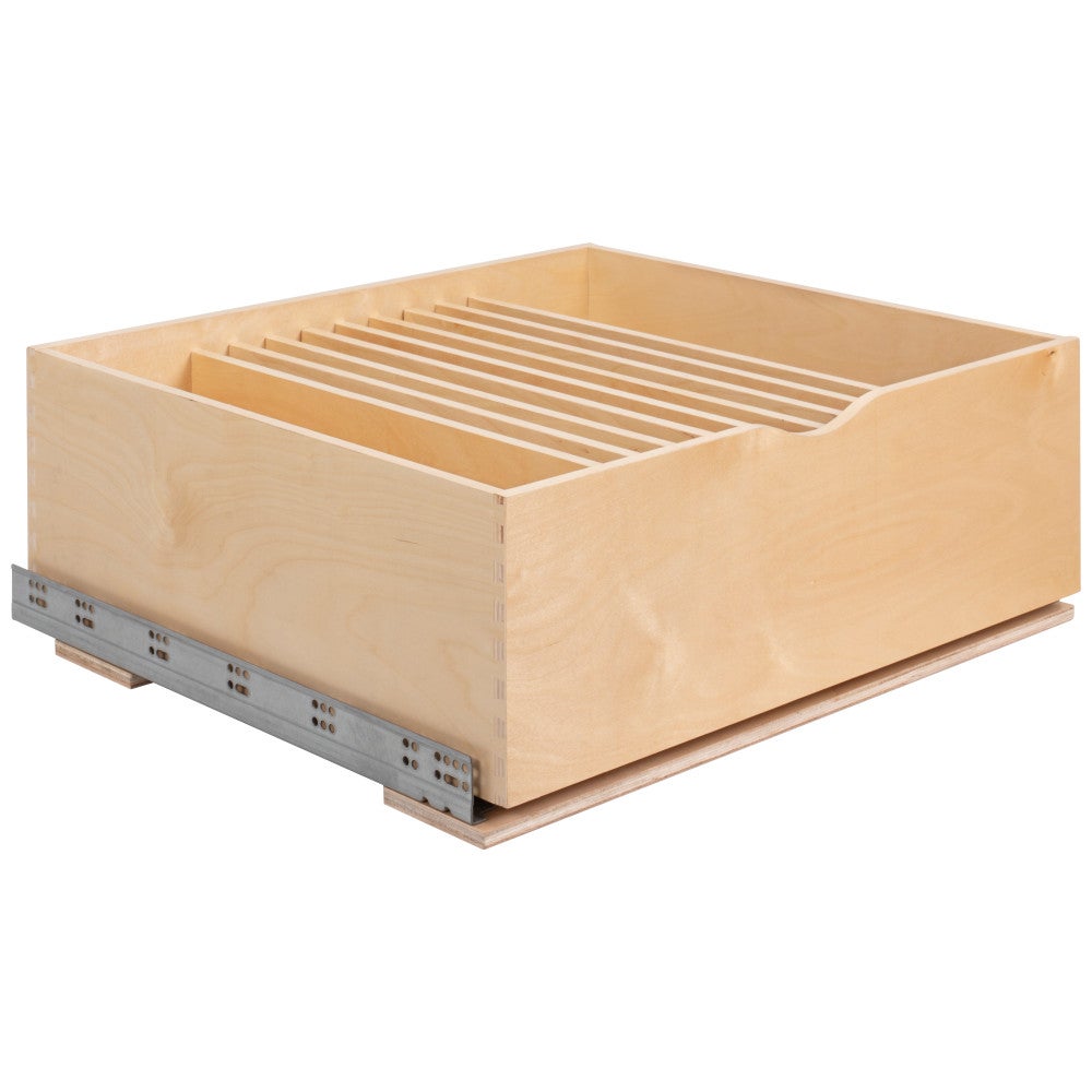Wood Single Drawer Cookware Rollout