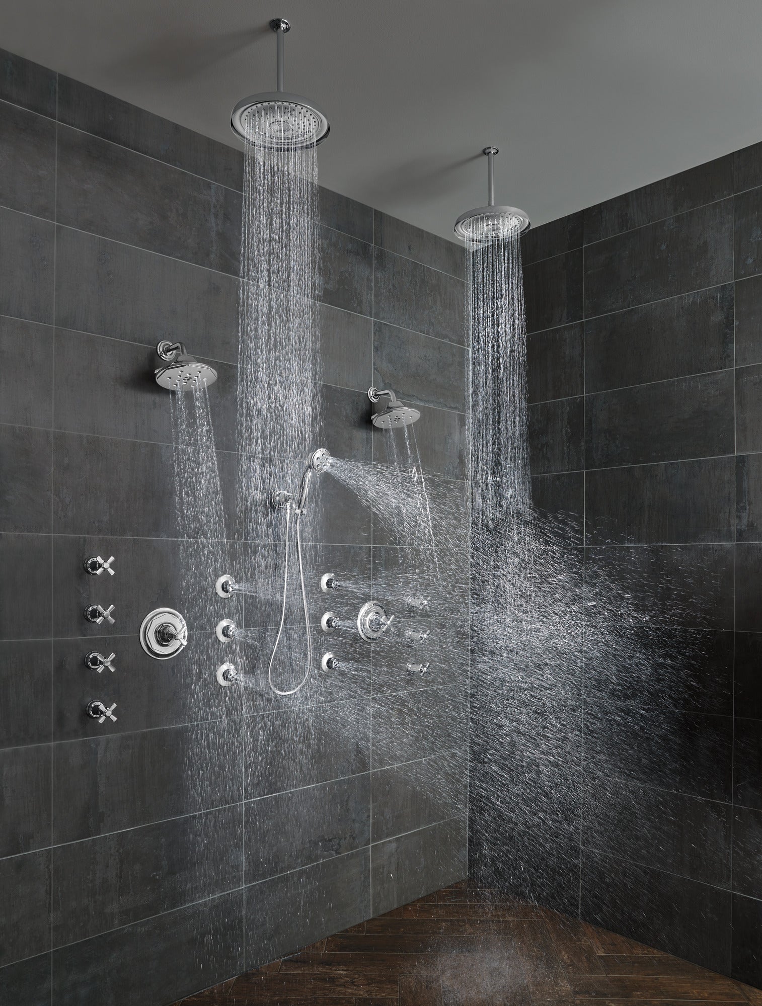 Brizo Rook® 7" Shower Arm & Flange