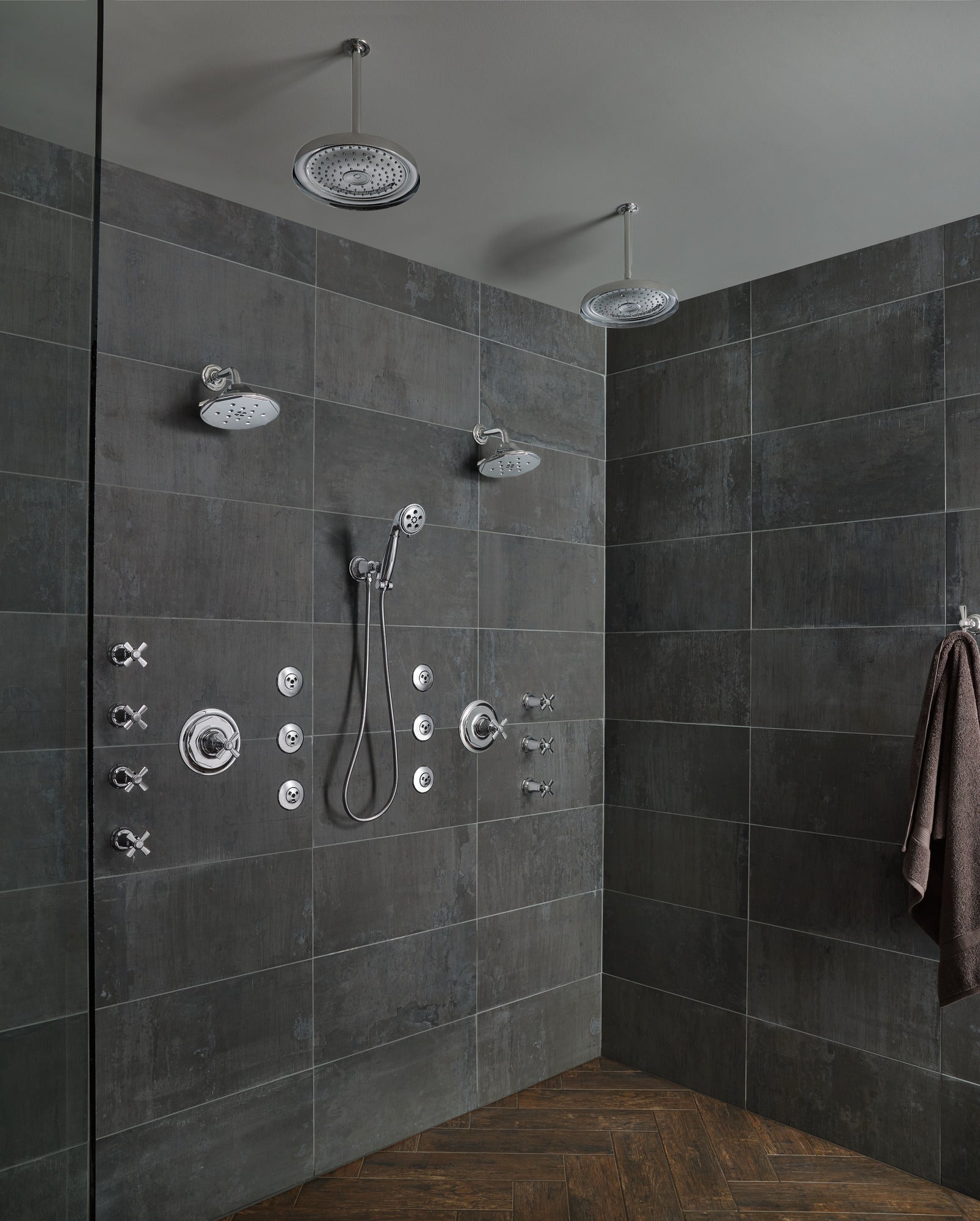 Brizo Rook® 7" Shower Arm & Flange
