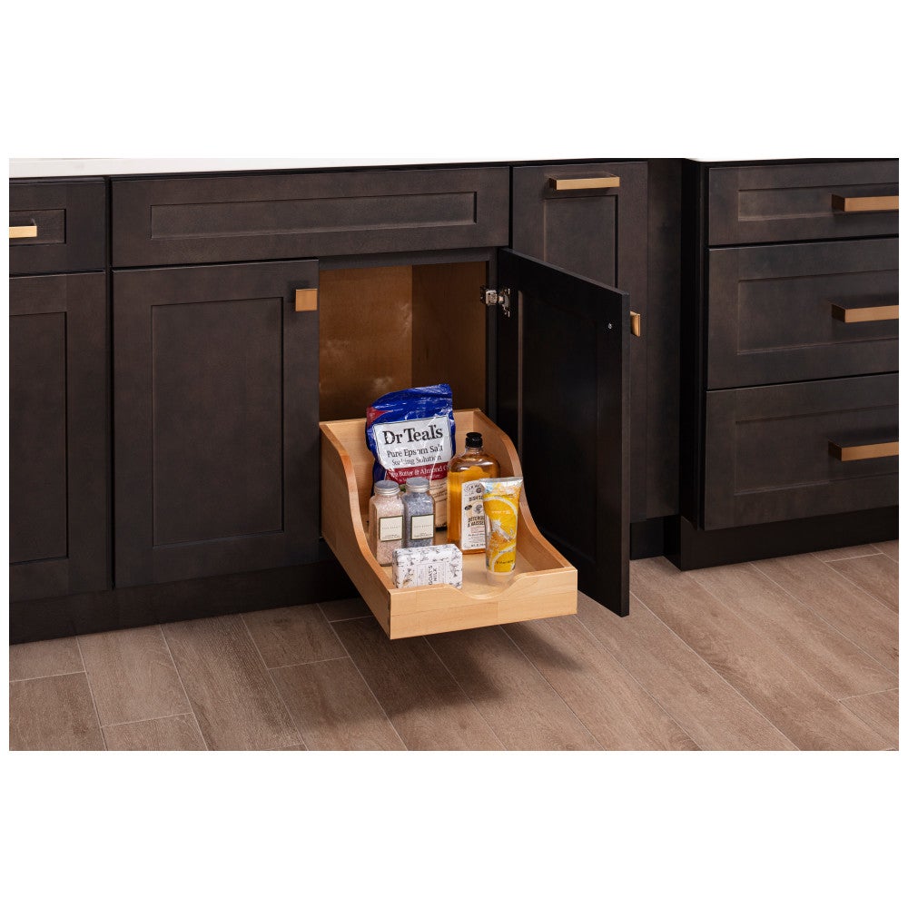 Hardware Resources Wood High Back Rollout for Vanity Depth