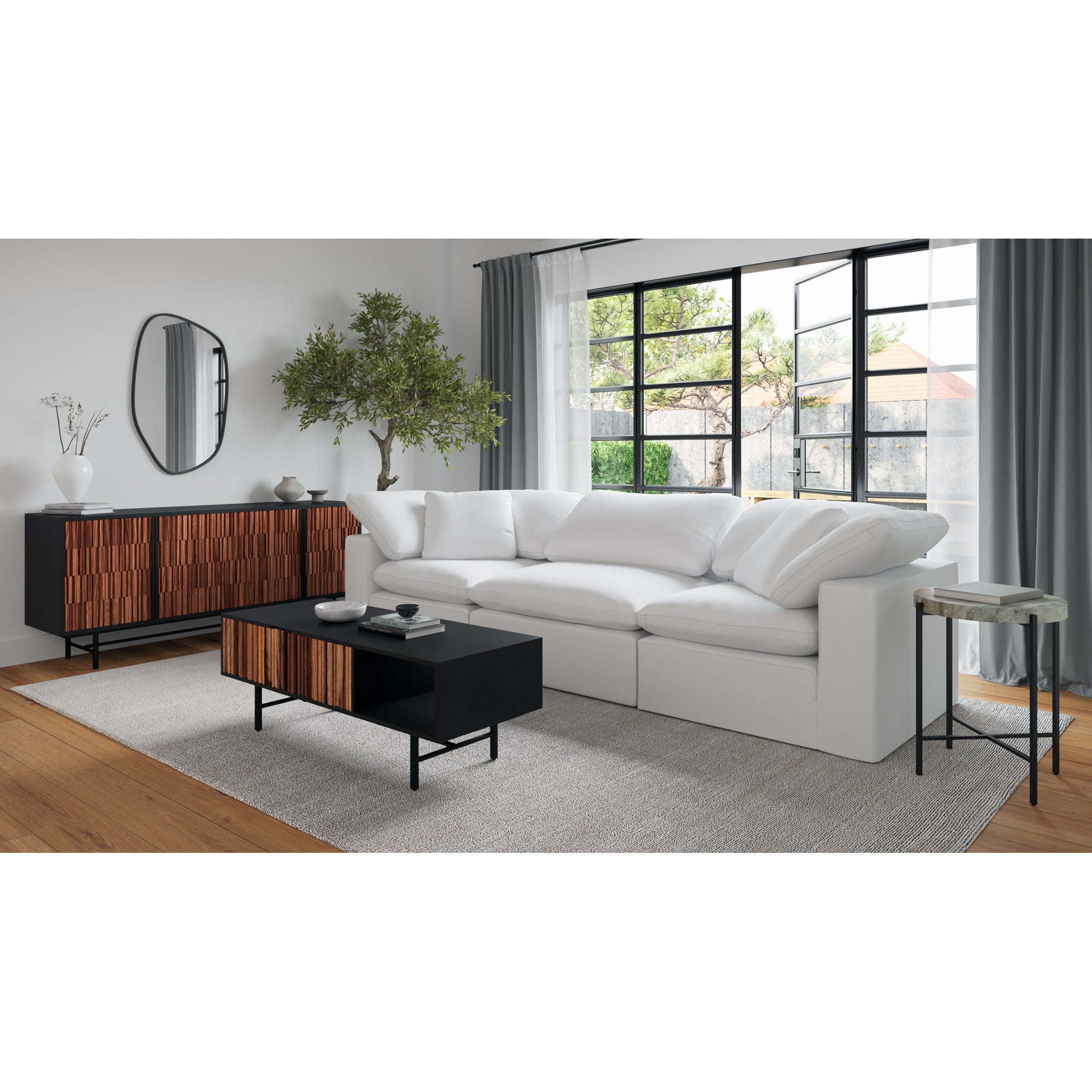 Moes Jackson Sideboard Black RP-1004-02
