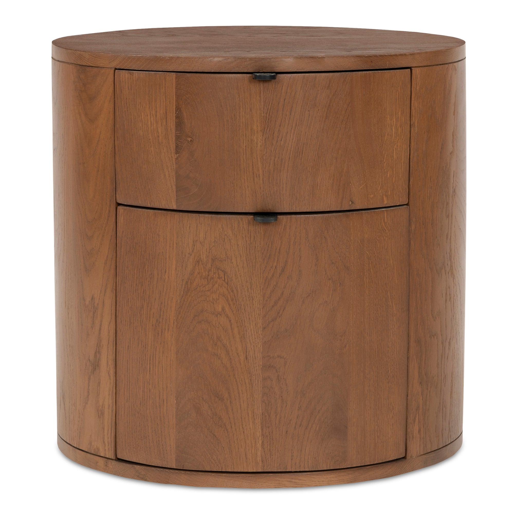Moes Theo Two Drawer Nightstand Brown RP-1011-03