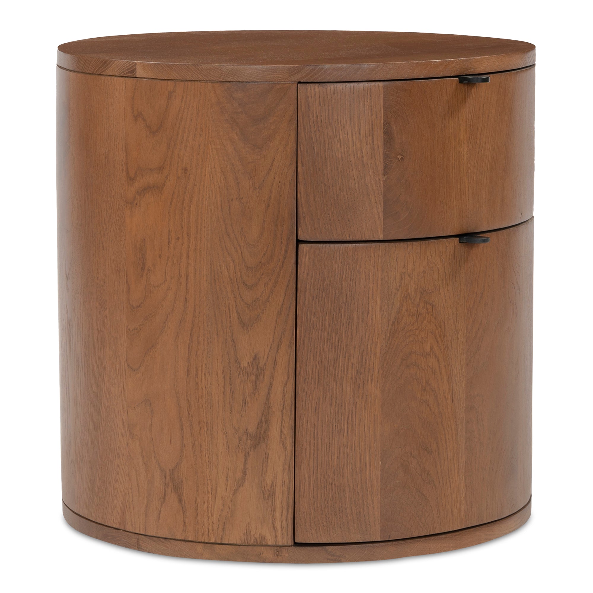 Moes Theo Two Drawer Nightstand Brown RP-1011-03