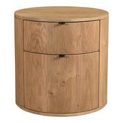 Moes Theo Two Drawer Nightstand Natural RP-1011-24