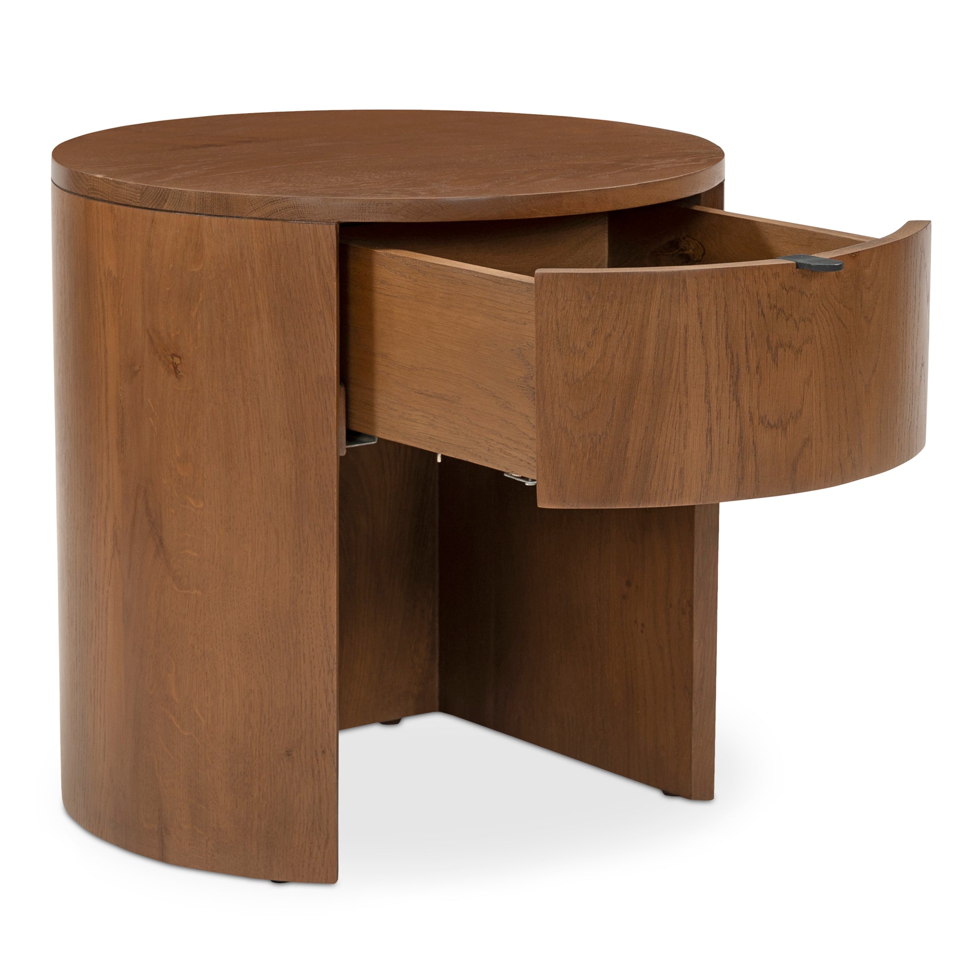 Moes Theo One Drawer Nightstand Brown RP-1012-03