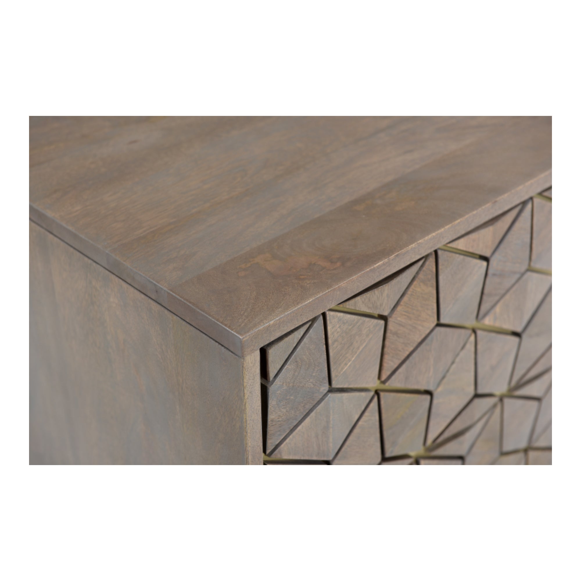 Moes Corolla Nightstand Light Grey RP-1017-29