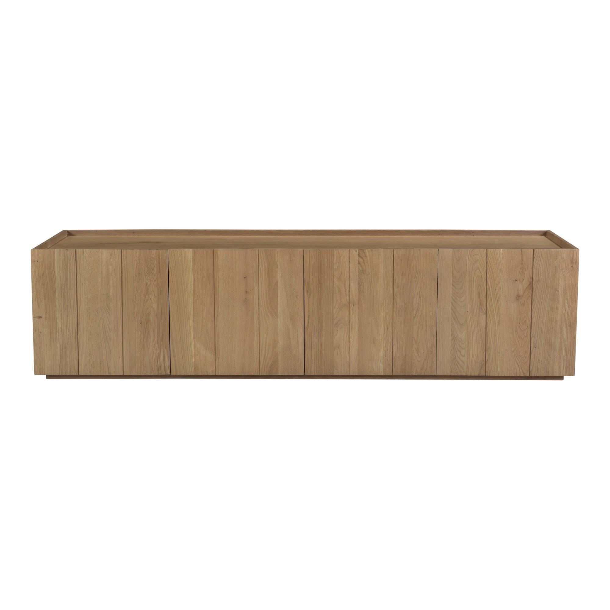 Moes Plank Media Cabinet Natural RP-1021-24