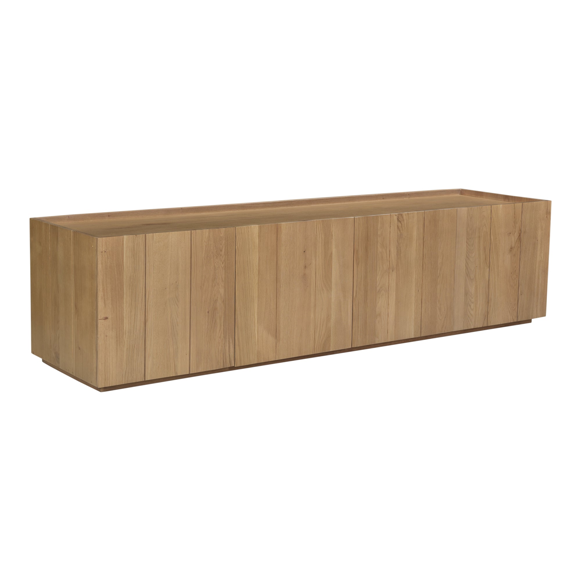 Moes Plank Media Cabinet Natural RP-1021-24
