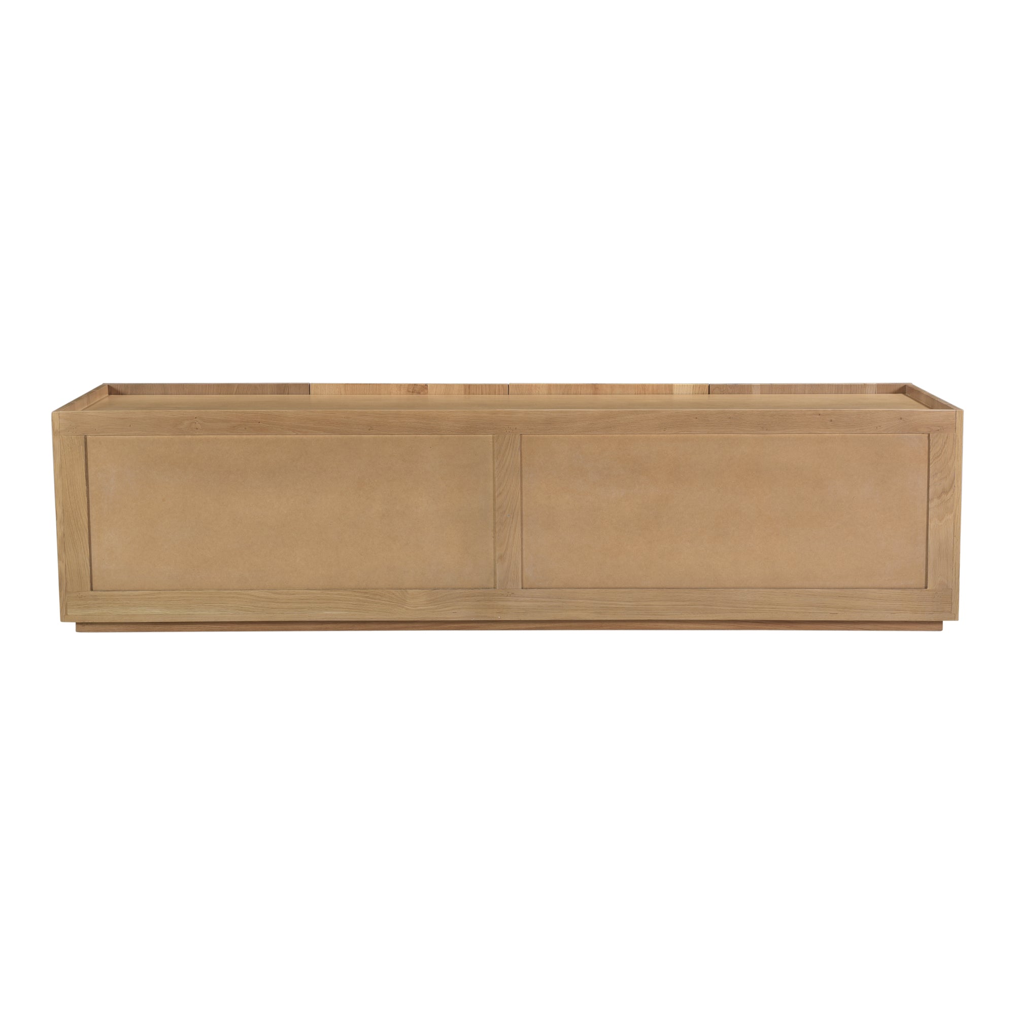 Moes Plank Media Cabinet Natural RP-1021-24