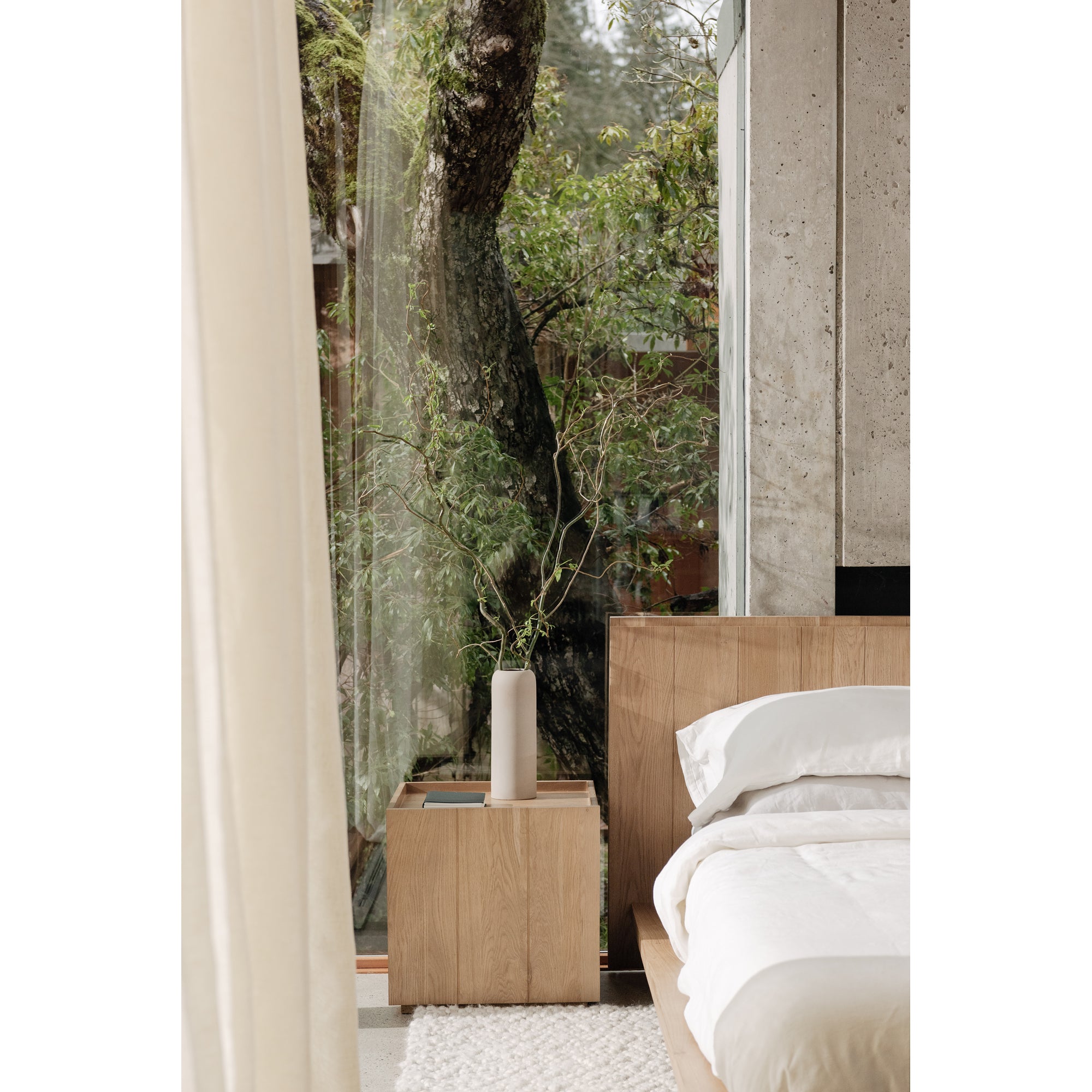 Moes Plank Nightstand Natural RP-1022-24