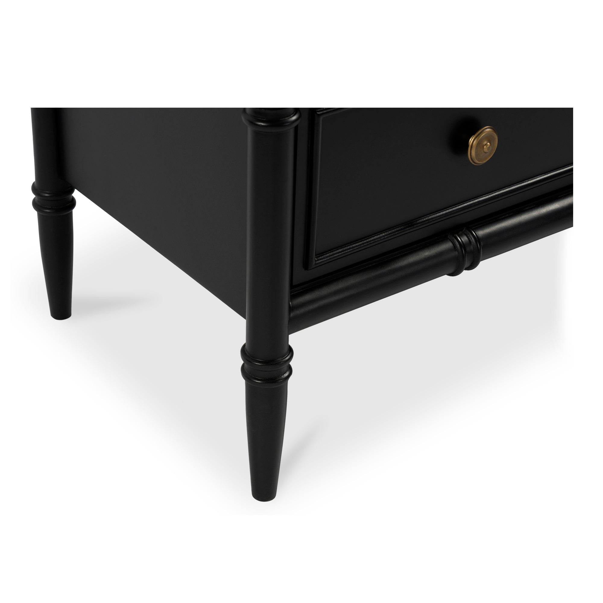 Moes Eleanor 5 Drawer Chest Black RP-1060-02