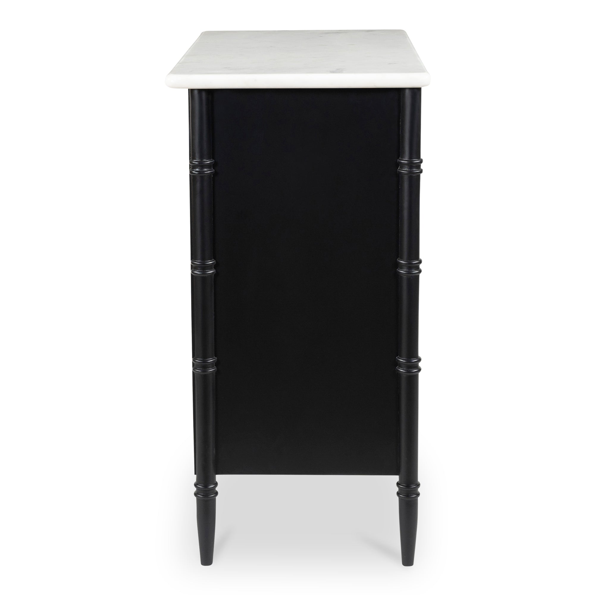 Moes Eleanor 5 Drawer Chest Black RP-1060-02