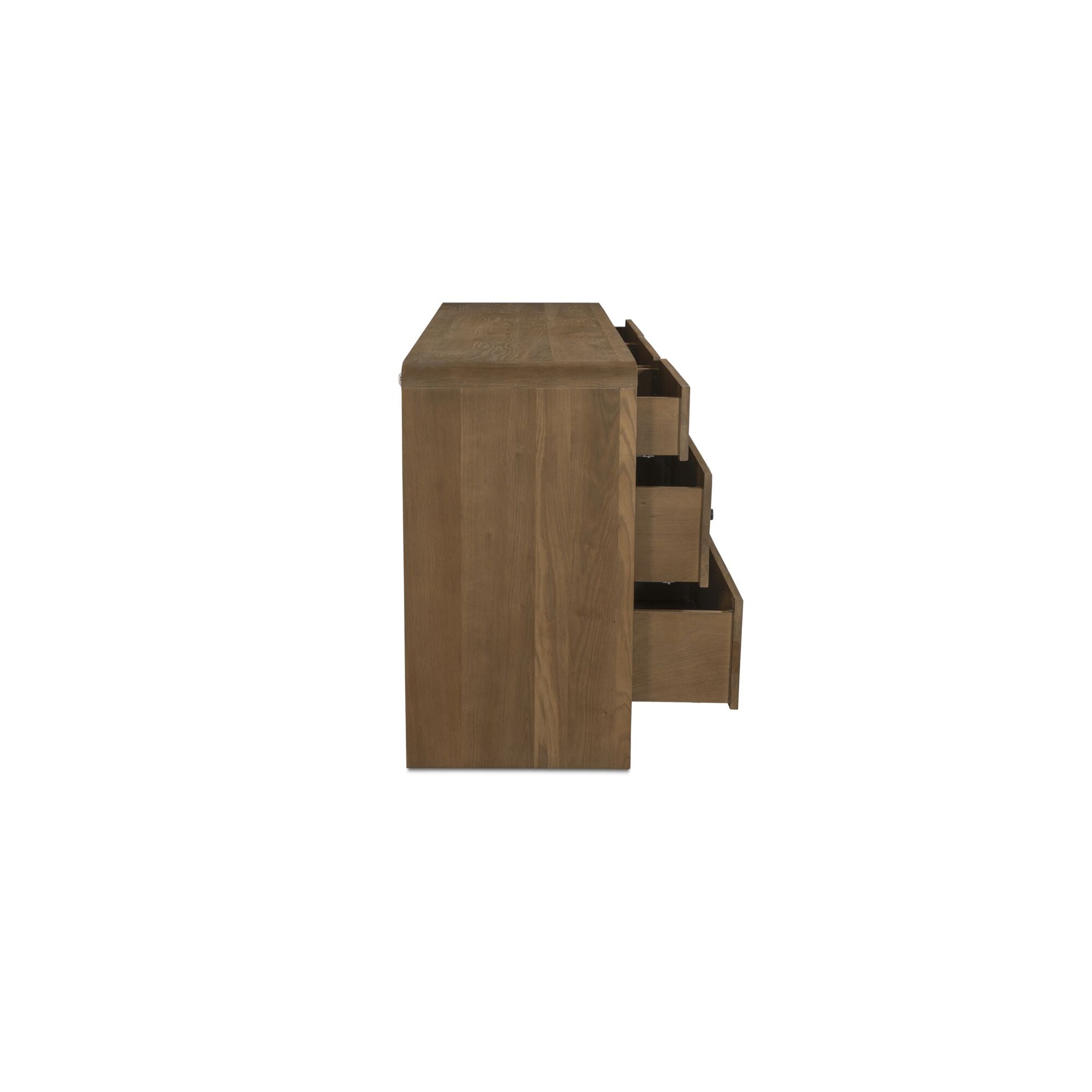 Moes Riley 7 Drawer Dresser Oak RP-1066-03