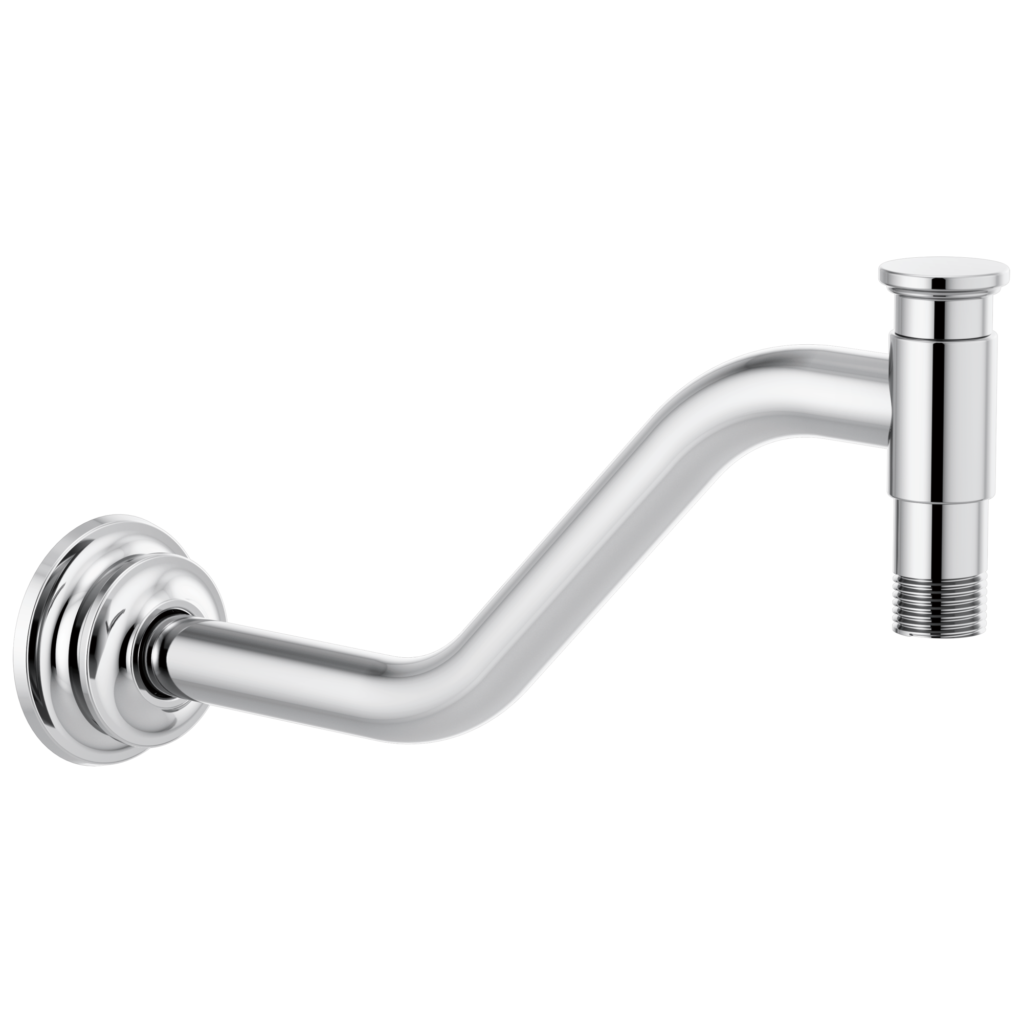 Brizo Invari® 11" Angled Shower Arm And Flange