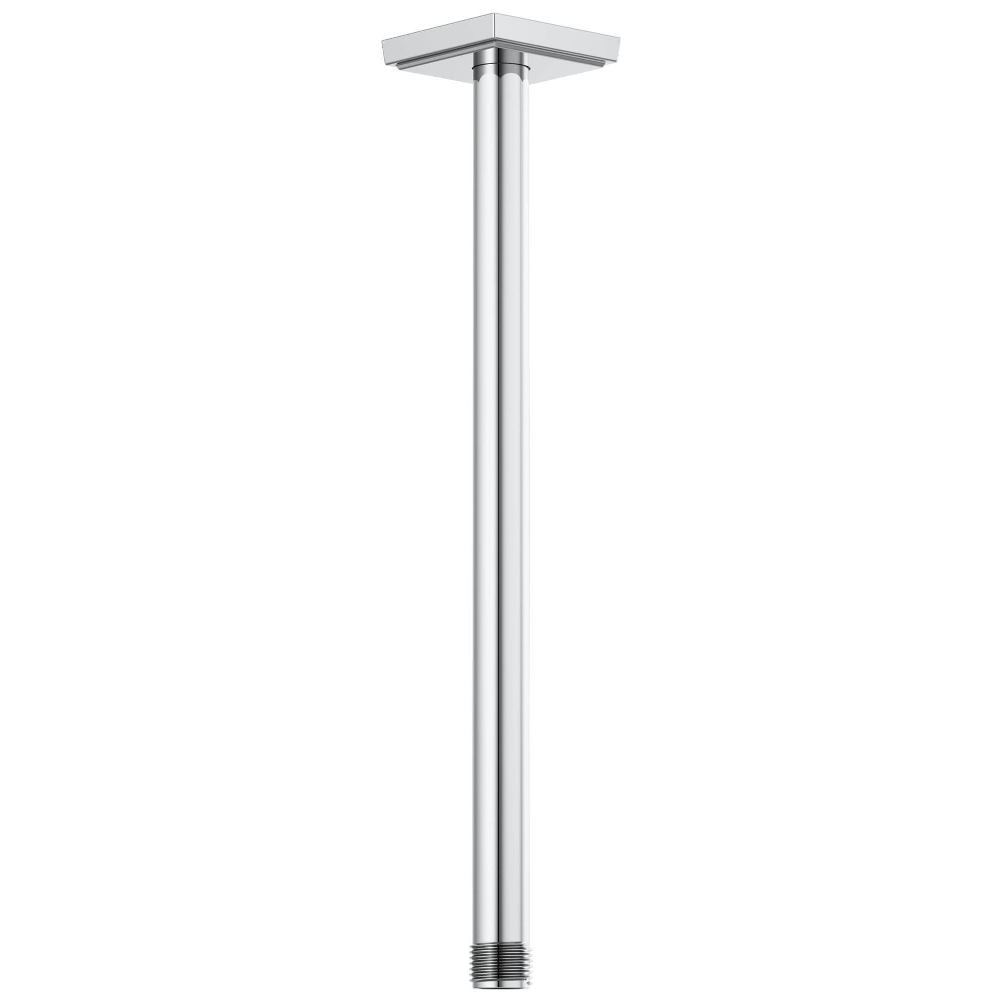 Brizo Essential™ Shower 14" Ceiling Mount Shower Arm And Square Flange