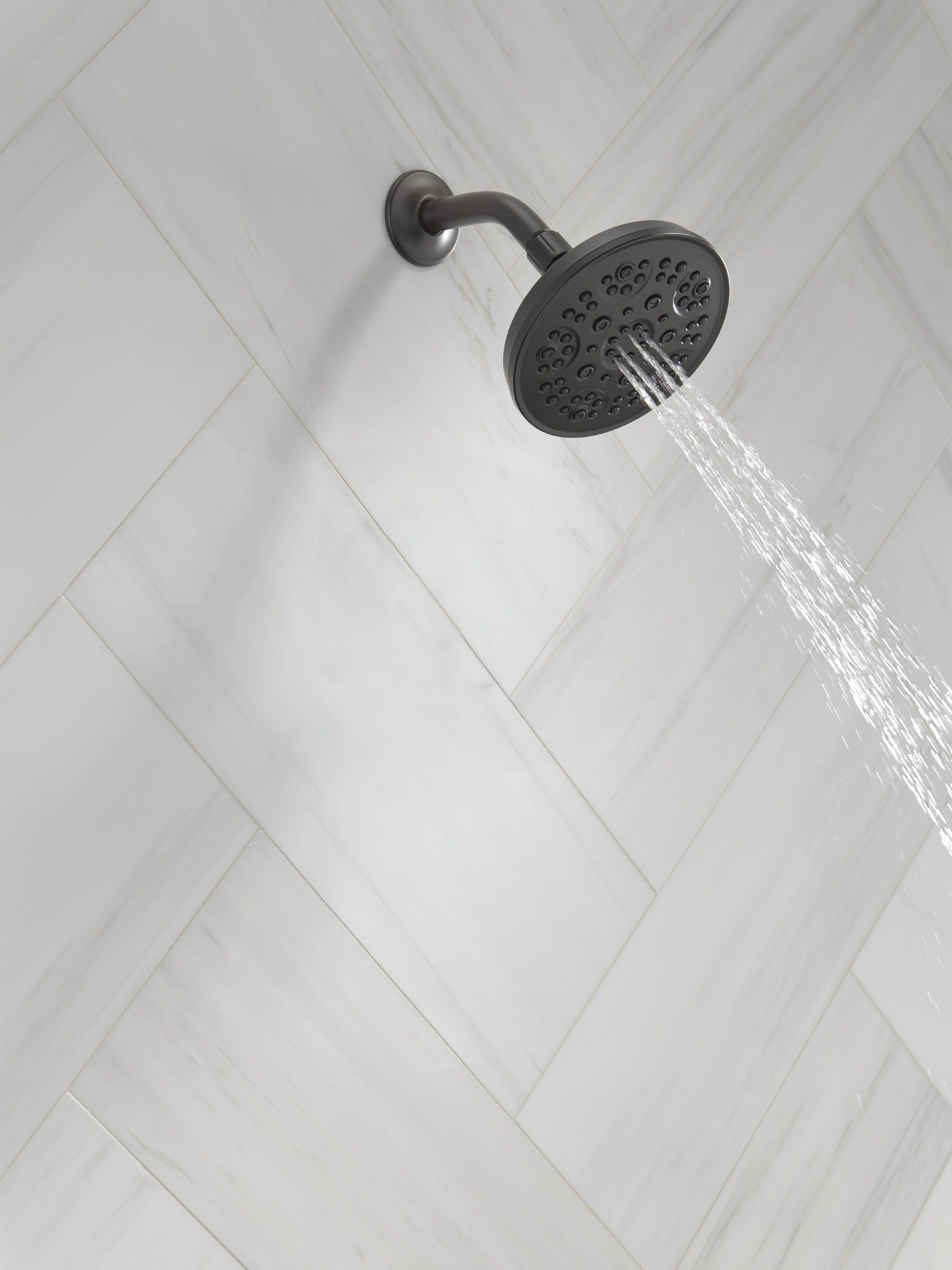 Delta Universal Showering Components Fixed 5-Setting Showerhead