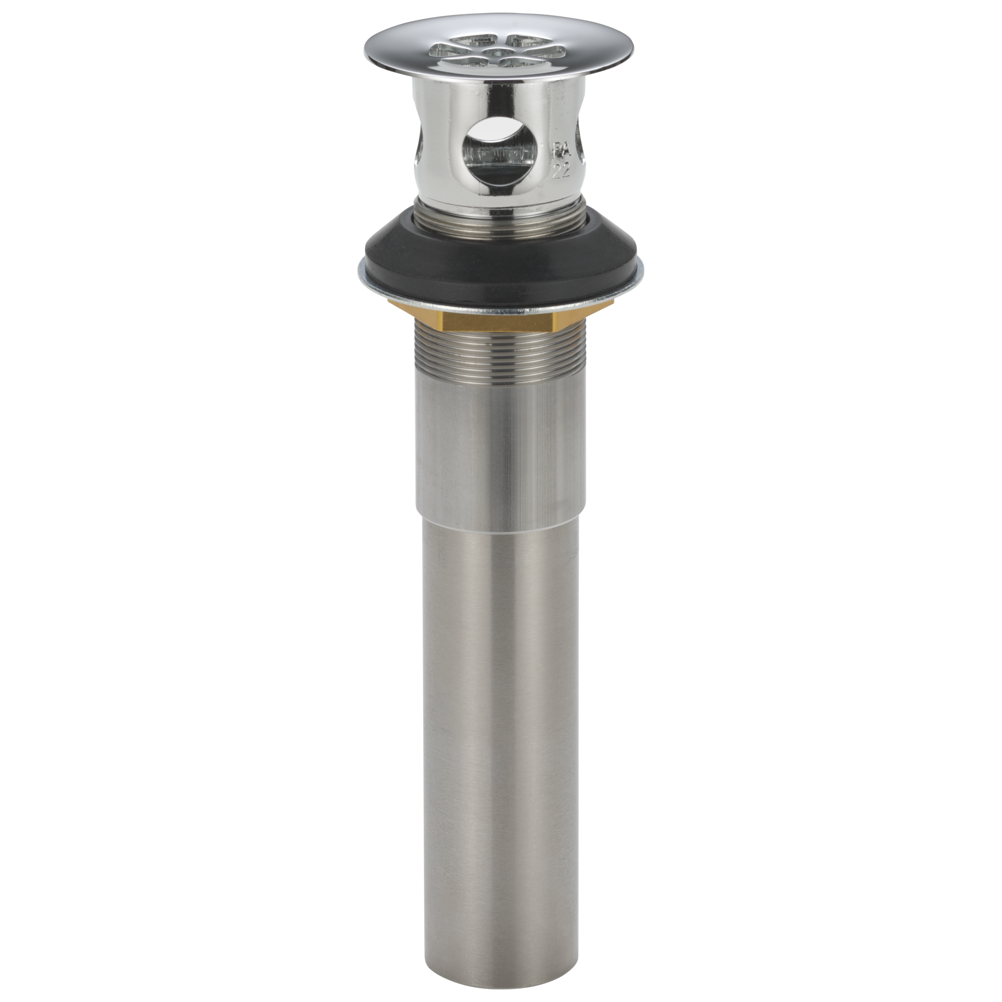 Peerless Core Metal Grid Strainer With Overflow