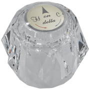 Delta Other Clear Knob Handle Kit - Bathroom, Basin or Bidet