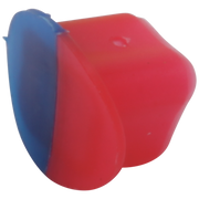 Delta Innovations Button - Red & Blue