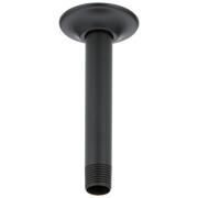 Brizo Essential™ Shower 6" Ceiling Mount Shower Arm And Round Flange