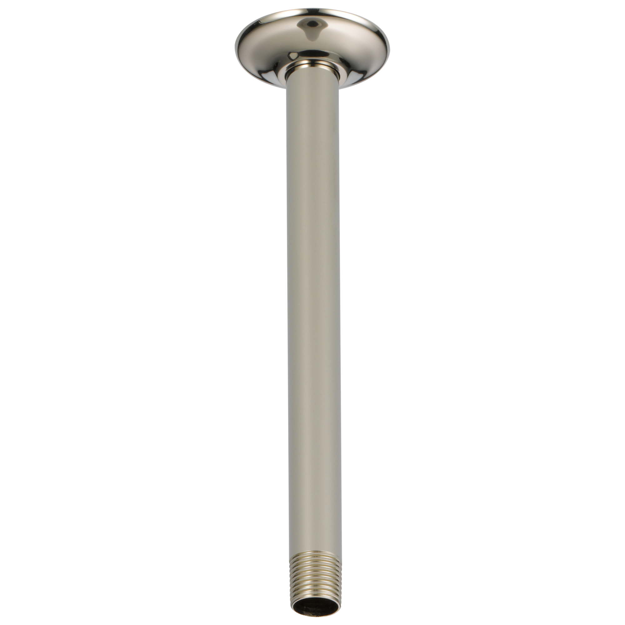 Brizo Essential™ Shower 10" Ceiling Mount Shower Arm And Round Flange