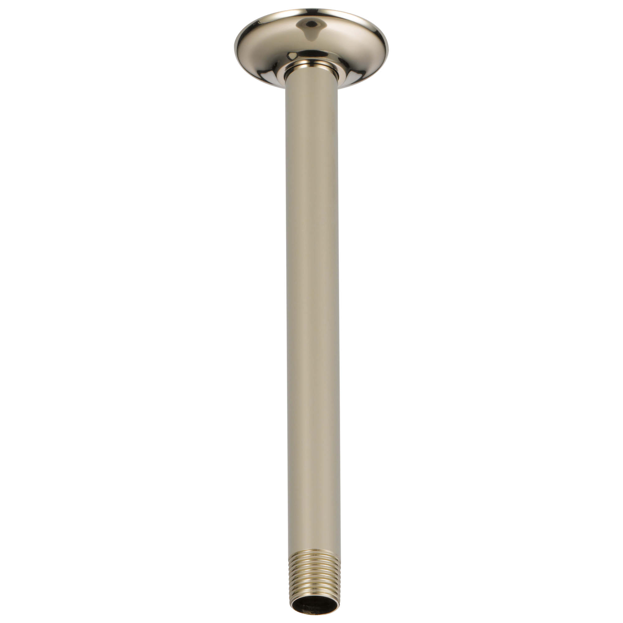 Brizo Essential™ Shower 10" Ceiling Mount Shower Arm And Round Flange