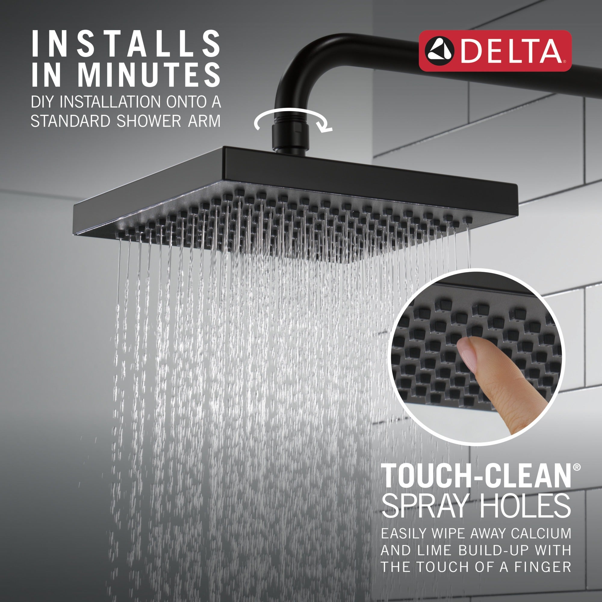 Delta Universal Showering Components Raincan Single-Setting Shower Head