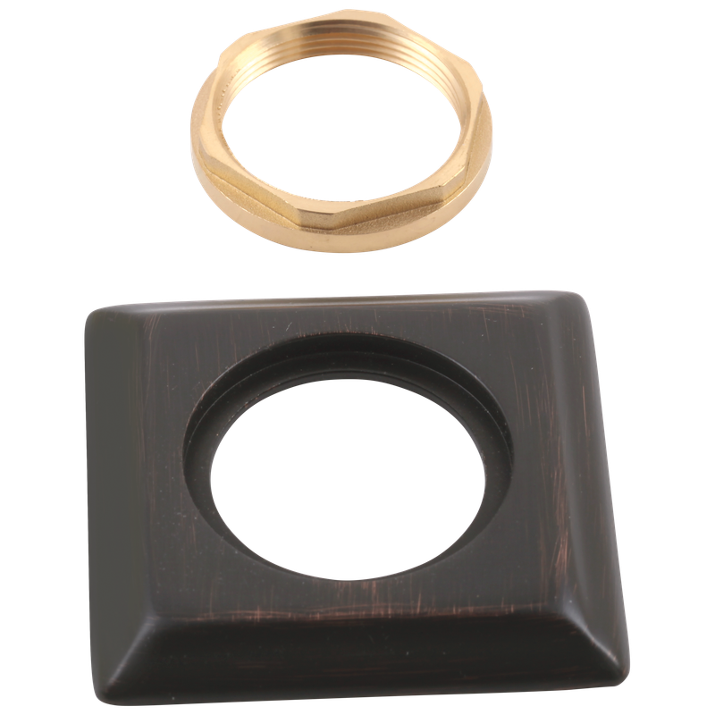 Delta Dryden™ Handle Base, Nut & Gasket - Roman Tub