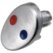 Delta Pilar® Button - Red / Blue - Finished