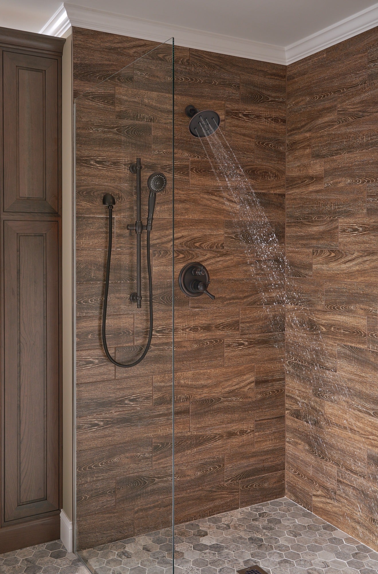 Delta Cassidy® Traditional 2-Handle Monitor® 17 Series Valve Trim with 3-Setting Integrated Diverter