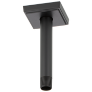 Brizo Essential™ Shower 6" Ceiling Mount Shower Arm And Square Flange