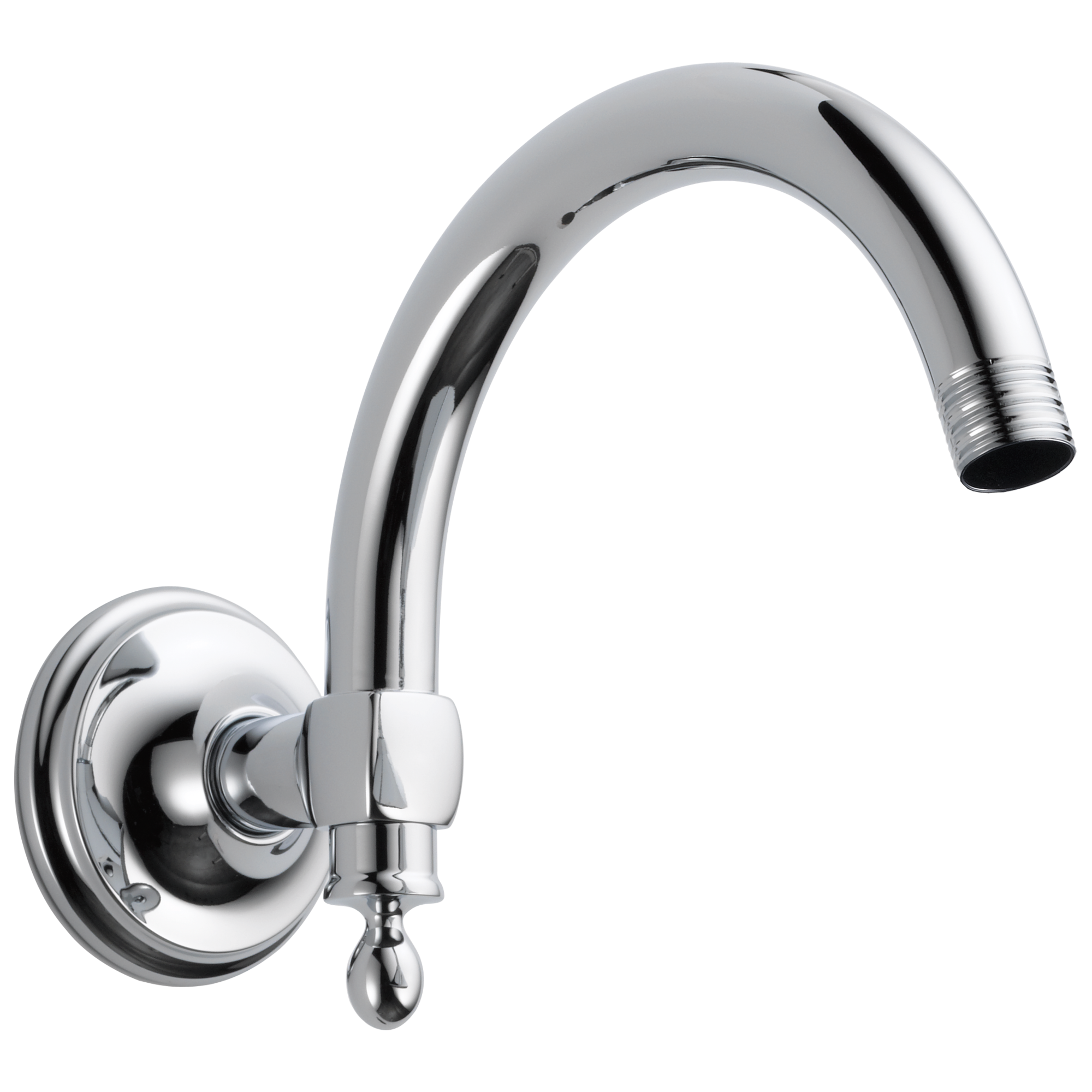 Brizo Essential™ Shower 10" Classic Wall Mount Shower Arm And Flange