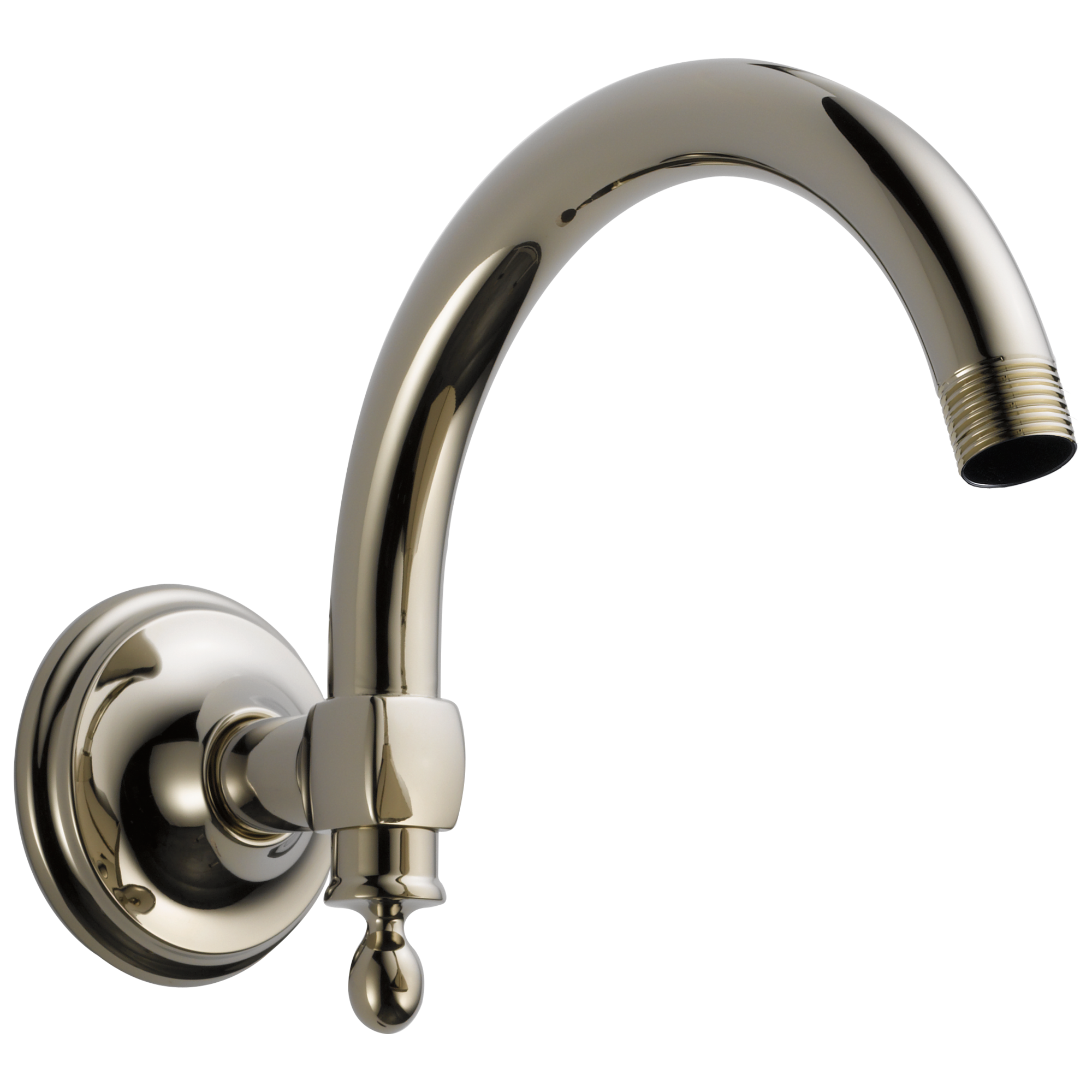 Brizo Essential™ Shower 10" Classic Wall Mount Shower Arm And Flange
