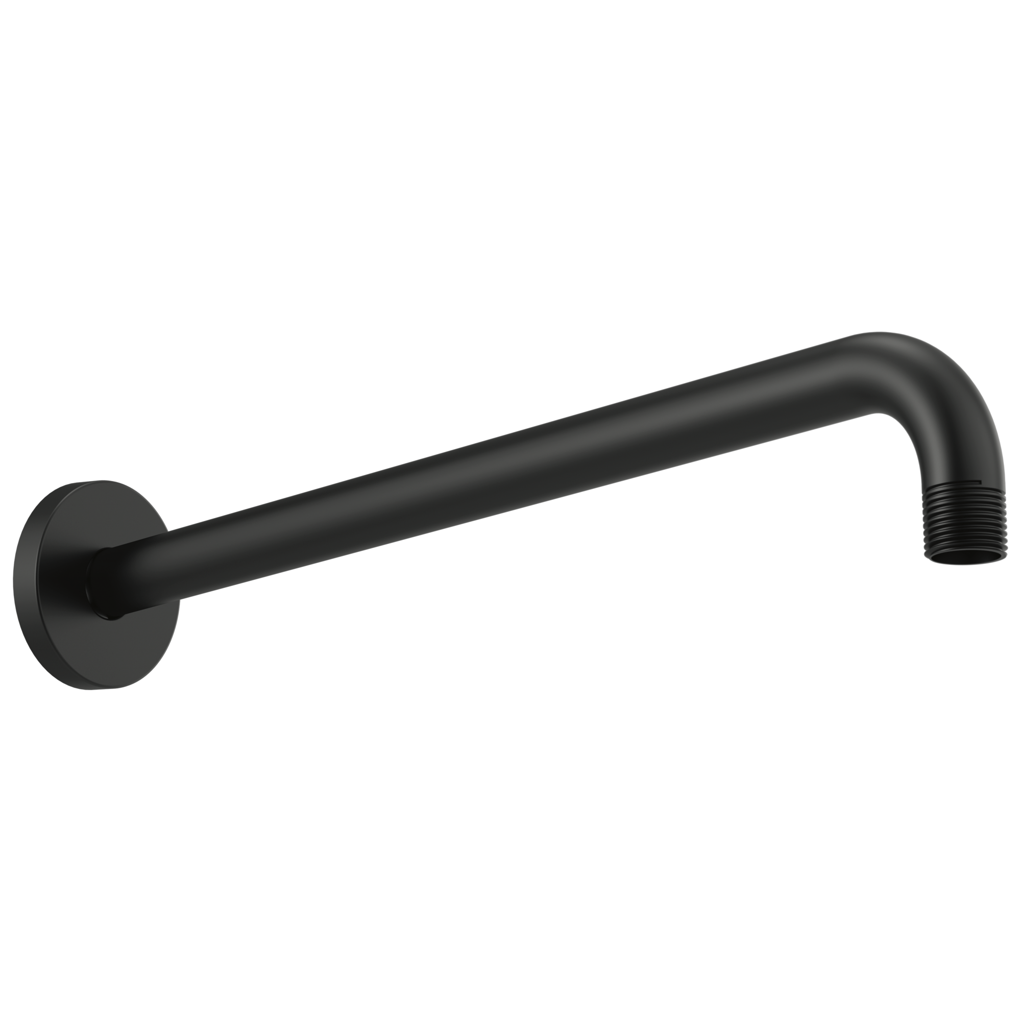 Brizo Essential™ Shower 16" Linear Round Wall Mount Shower Arm And Flange