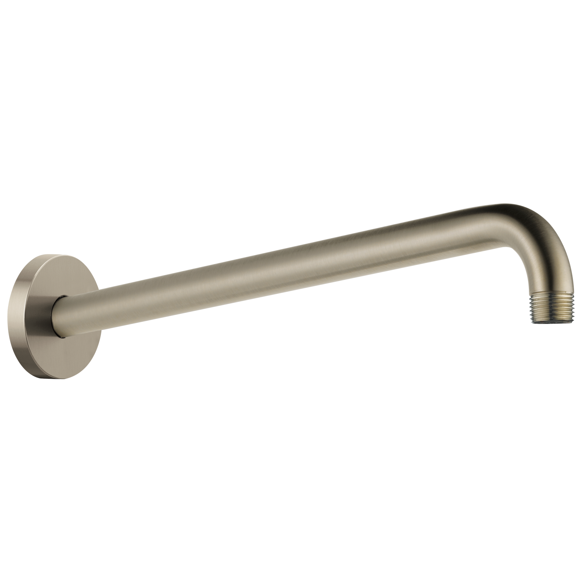 Brizo Essential™ Shower 16" Linear Round Wall Mount Shower Arm And Flange