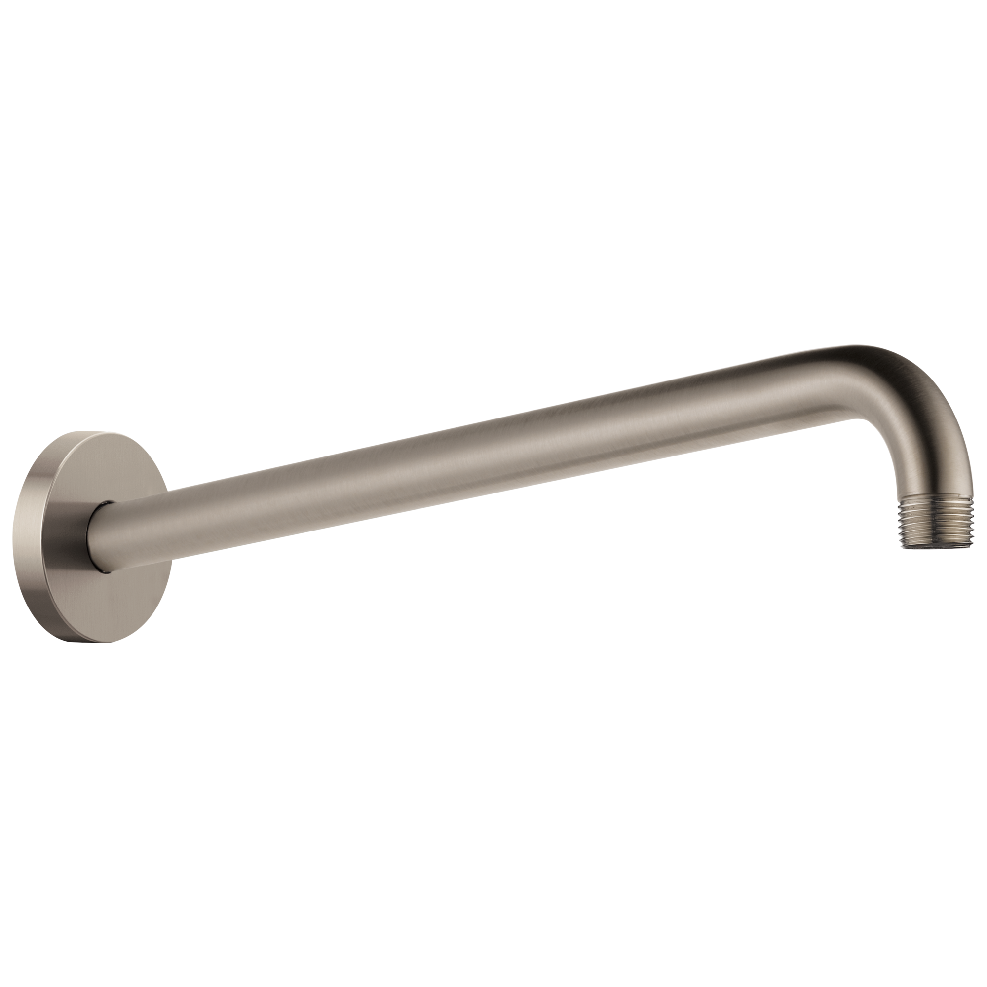 Brizo Essential™ Shower 16" Linear Round Wall Mount Shower Arm And Flange