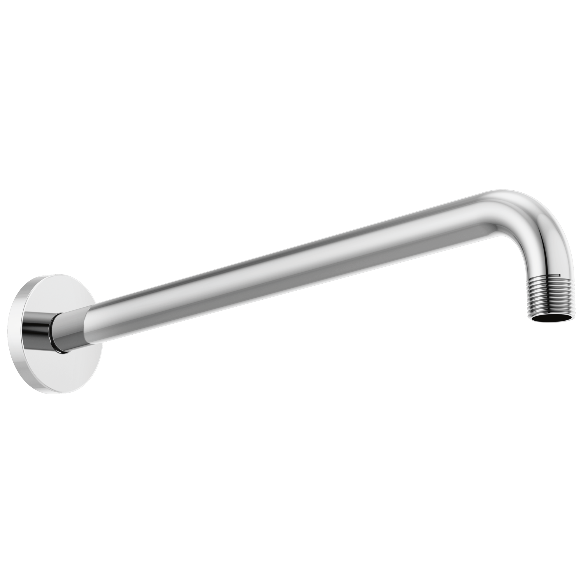 Brizo Essential™ Shower 16" Linear Round Wall Mount Shower Arm And Flange