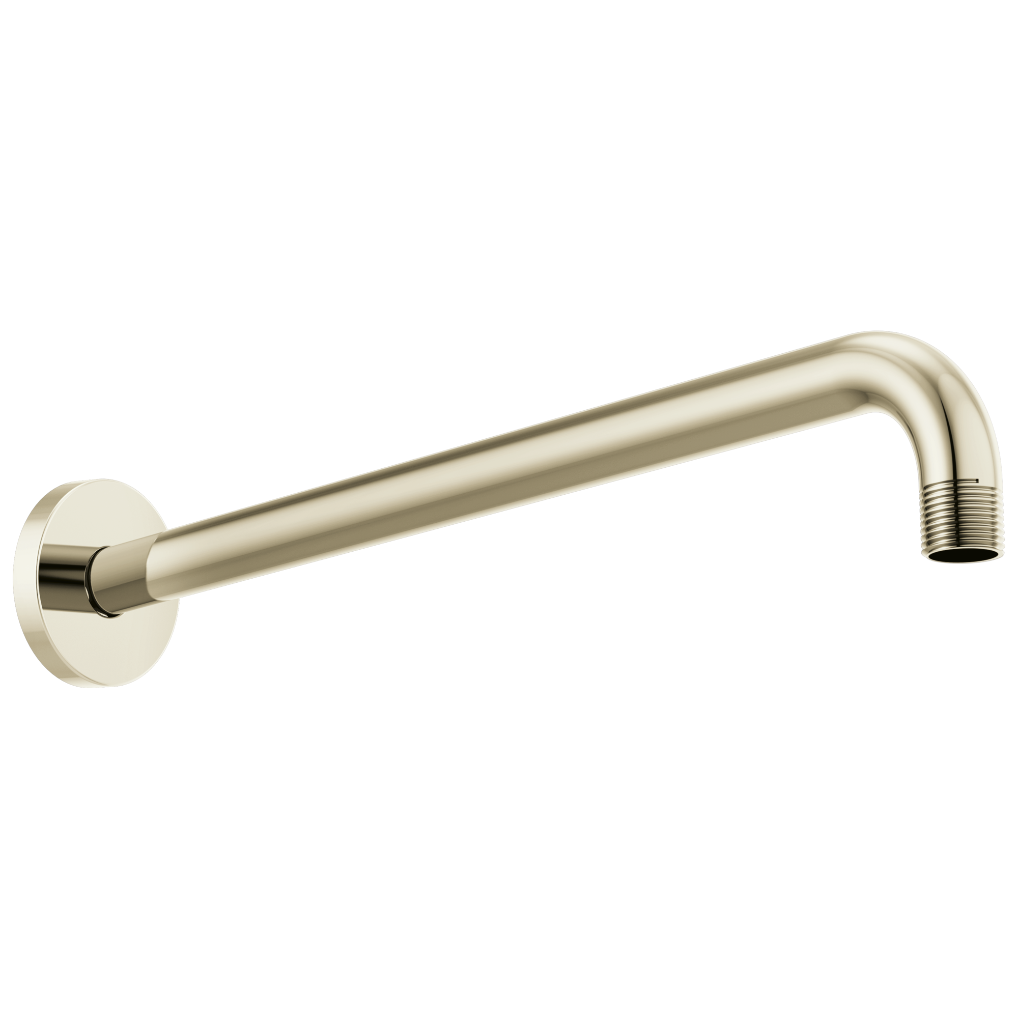 Brizo Essential™ Shower 16" Linear Round Wall Mount Shower Arm And Flange