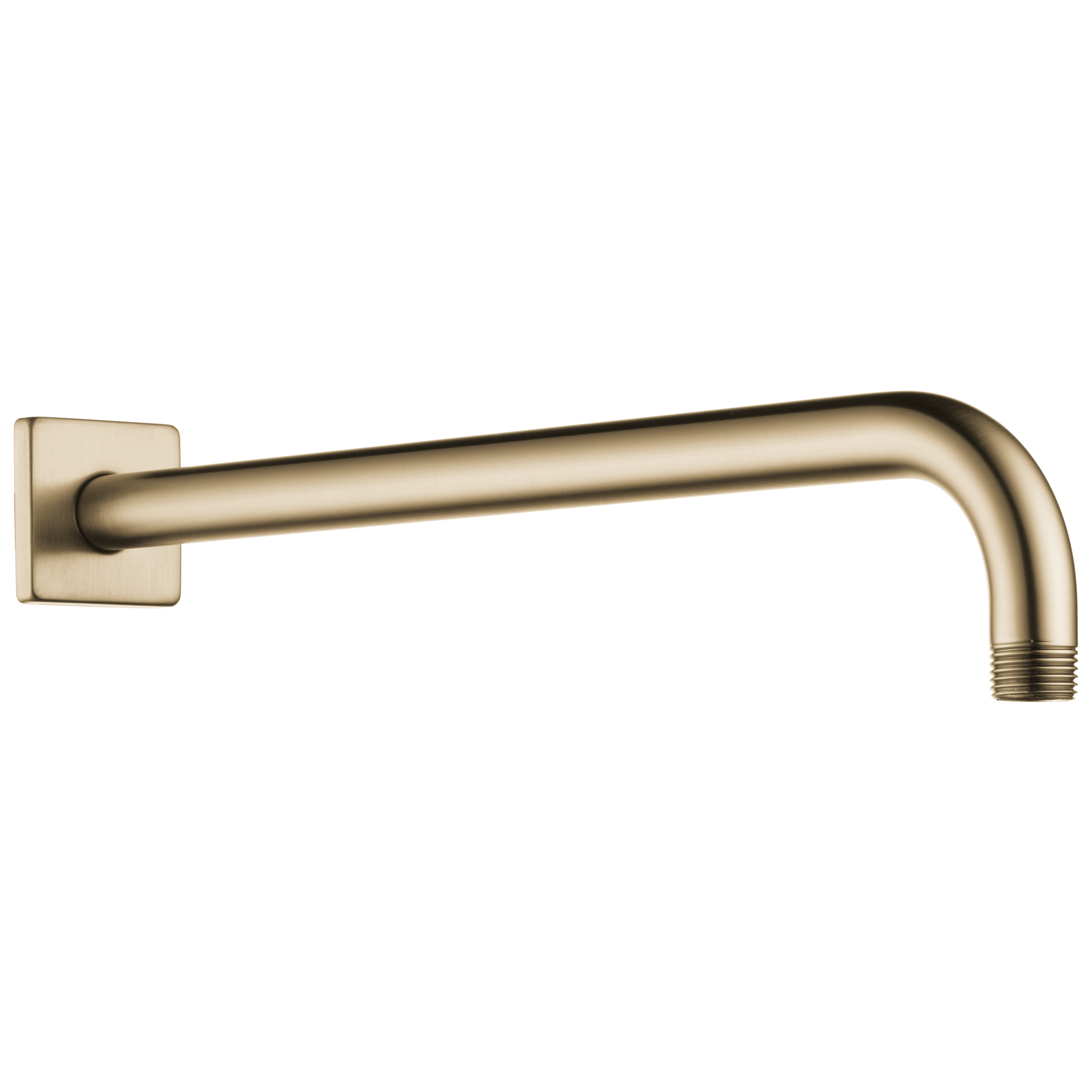 Brizo Essential™ Shower 16" Linear Square Wall Mount Shower Arm And Flange