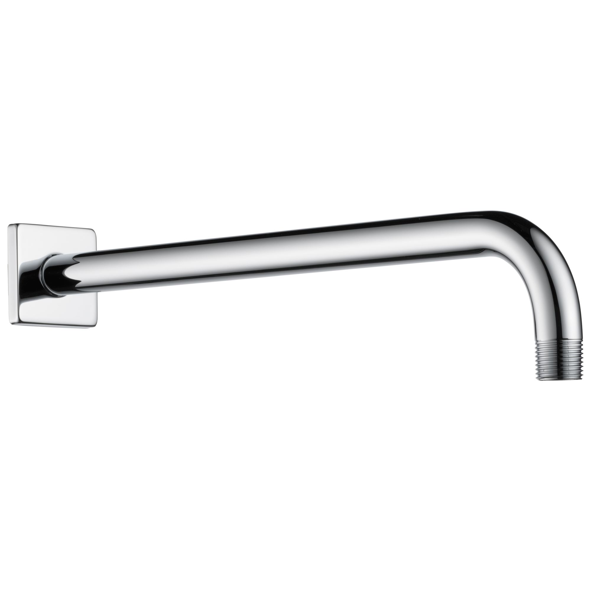 Brizo Essential™ Shower 16" Linear Square Wall Mount Shower Arm And Flange