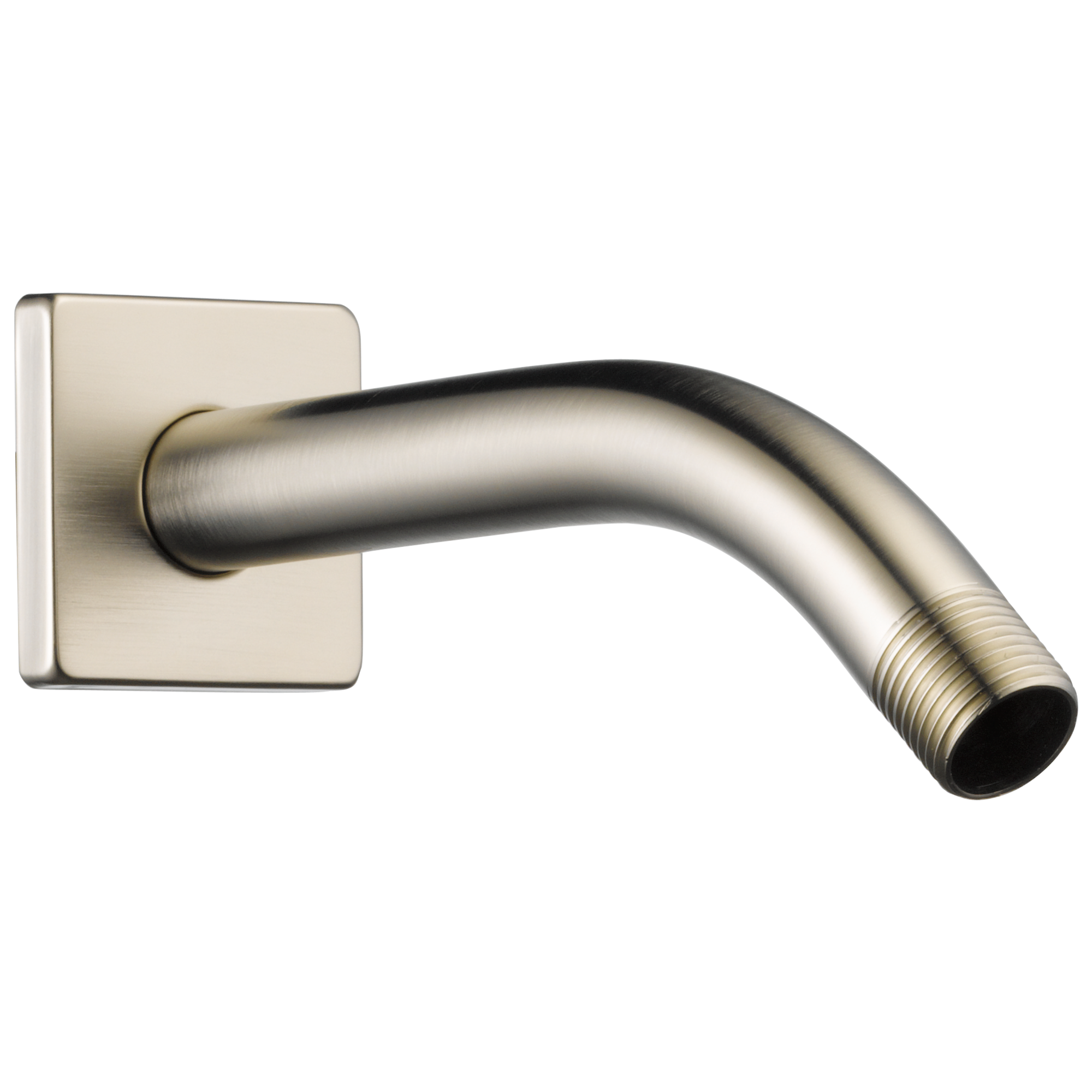 Brizo Essential™ Shower 7" Linear Square Wall Mount Shower Arm And Flange