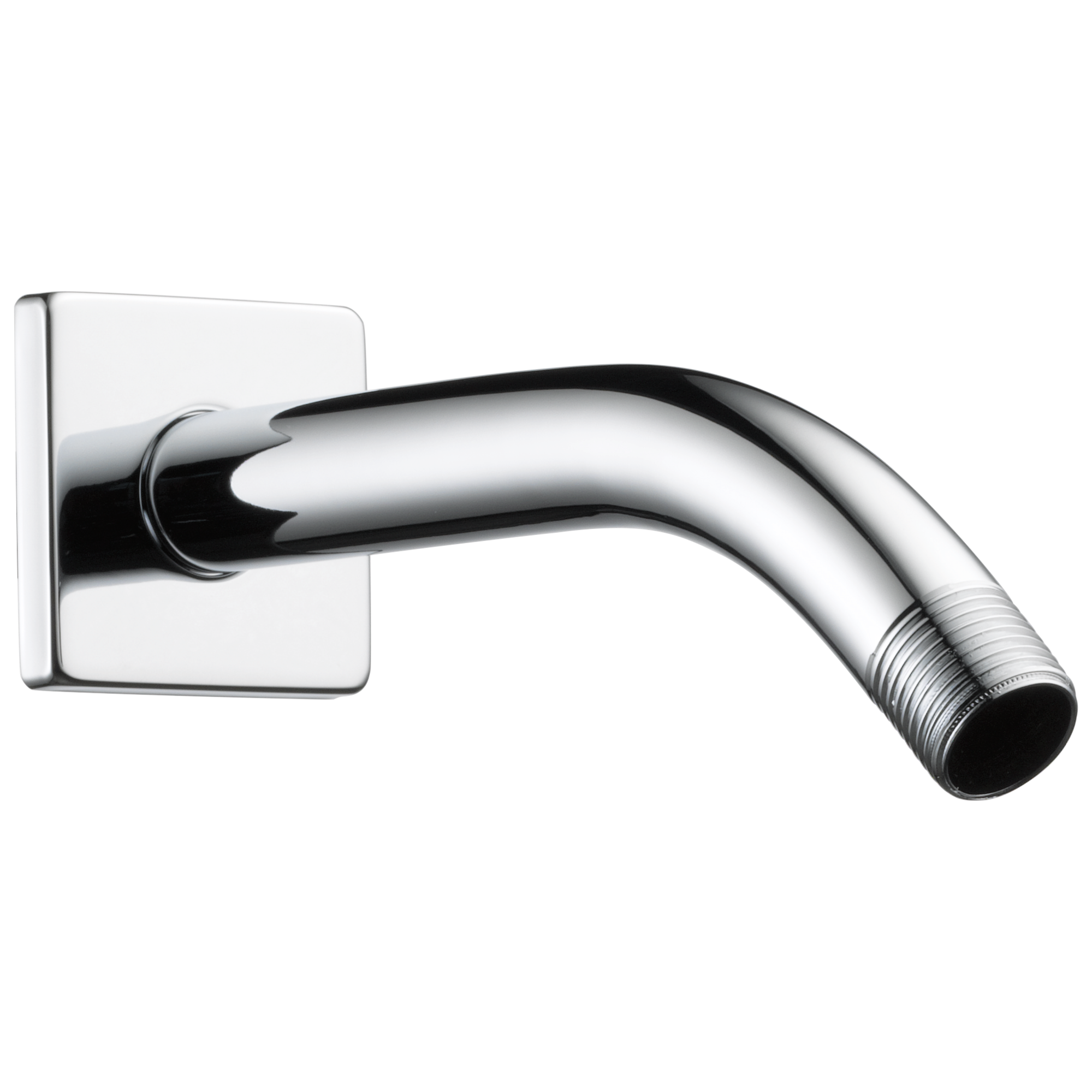 Brizo Essential™ Shower 7" Linear Square Wall Mount Shower Arm And Flange