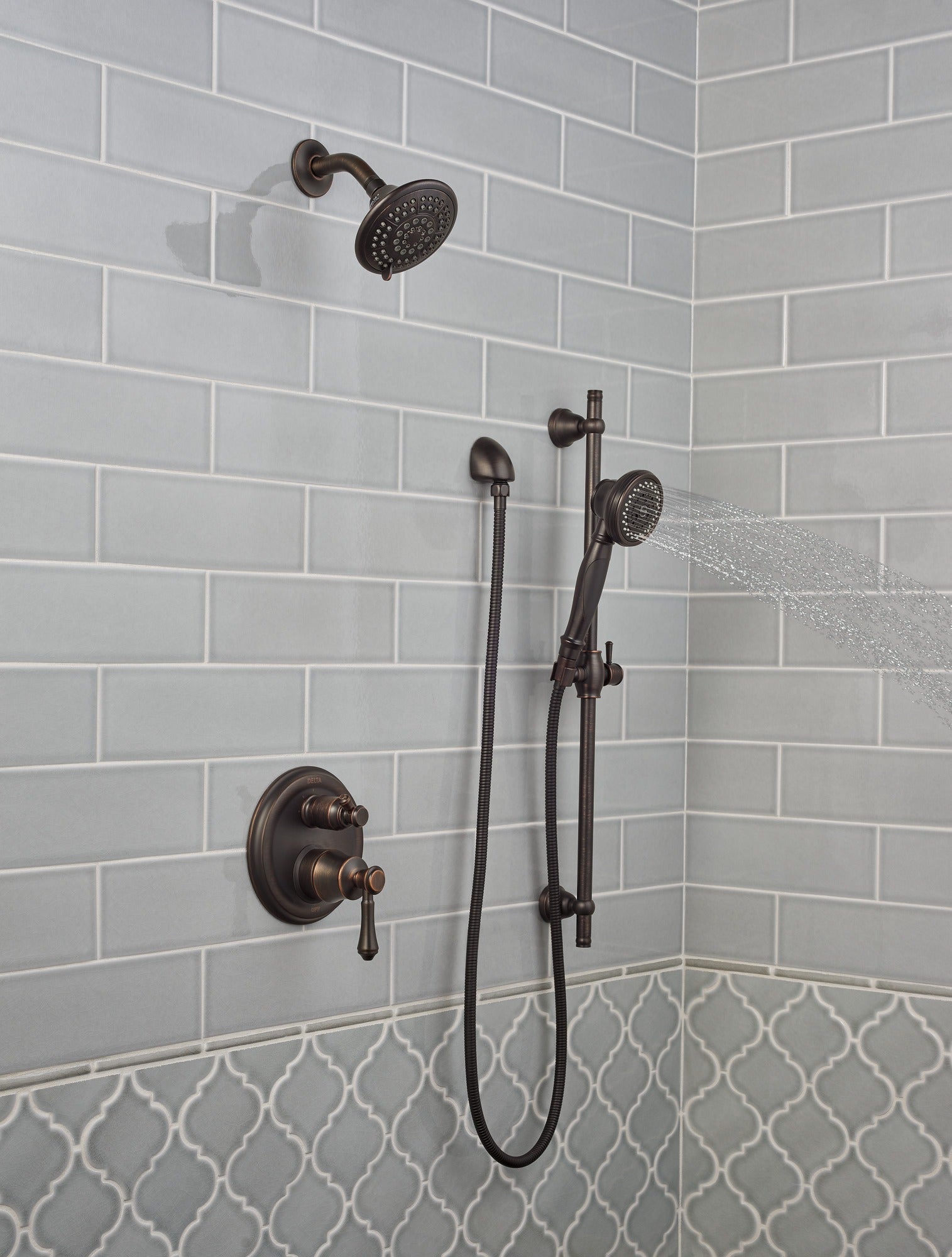 Delta Cassidy® Traditional 2-Handle Monitor® 14 Series Valve Trim with 3-Setting Integrated Diverter