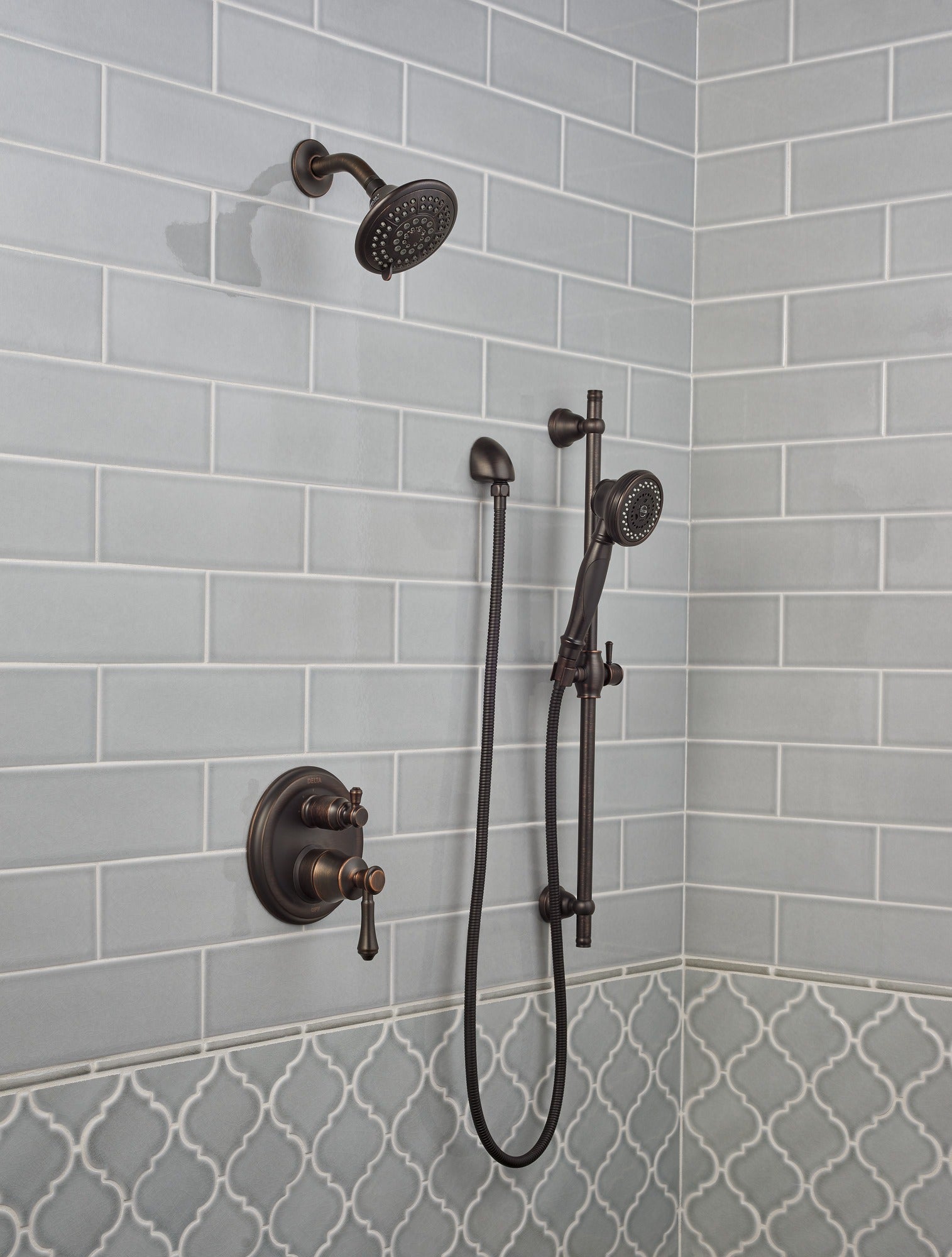 Delta Cassidy® Traditional 2-Handle Monitor® 14 Series Valve Trim with 3-Setting Integrated Diverter