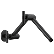 Brizo Essential™ Shower Linear Round Jointed Wall Mount Shower Arm And Flange