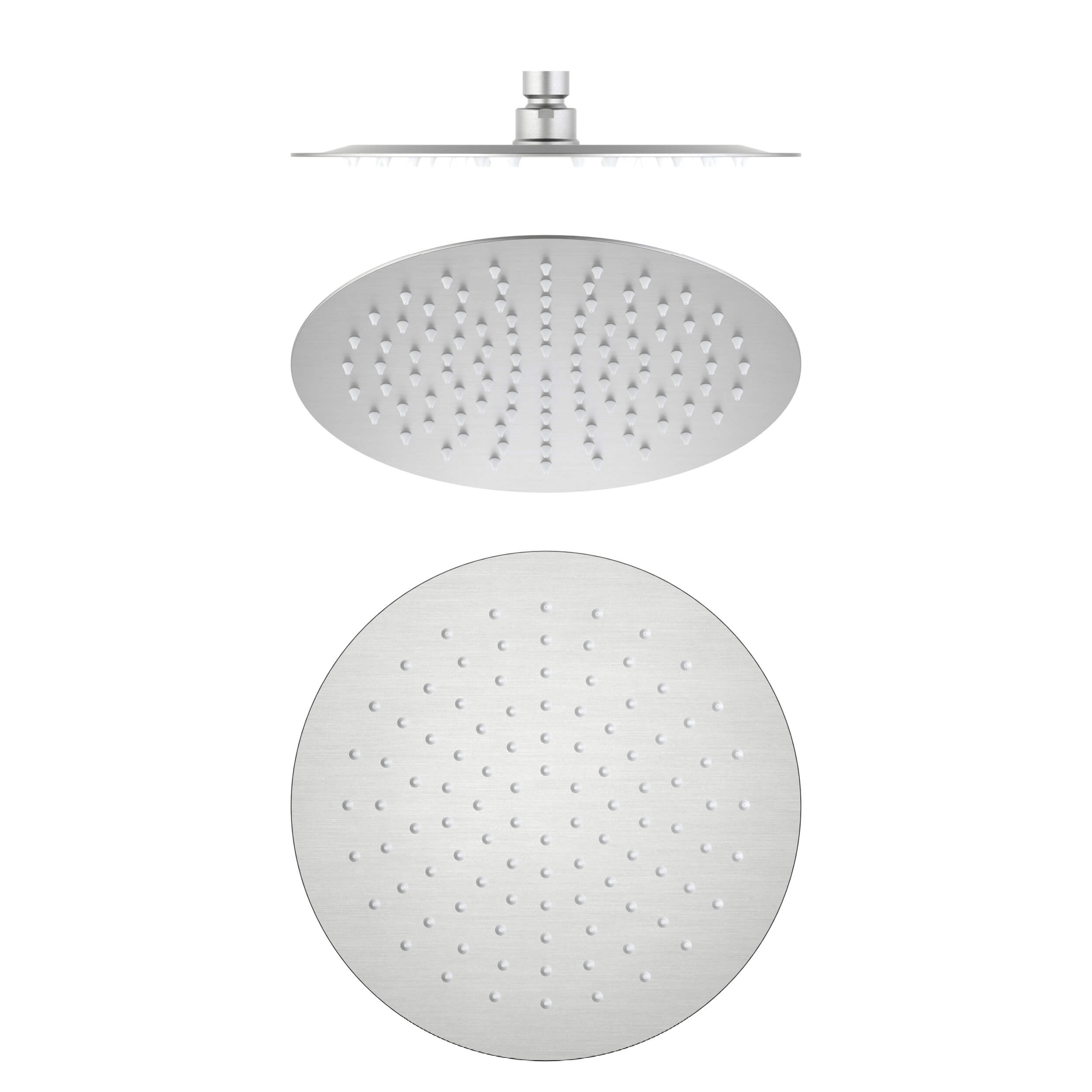 Halo 10" Metal Rain Shower Head 2mm Ultra Thin Profile