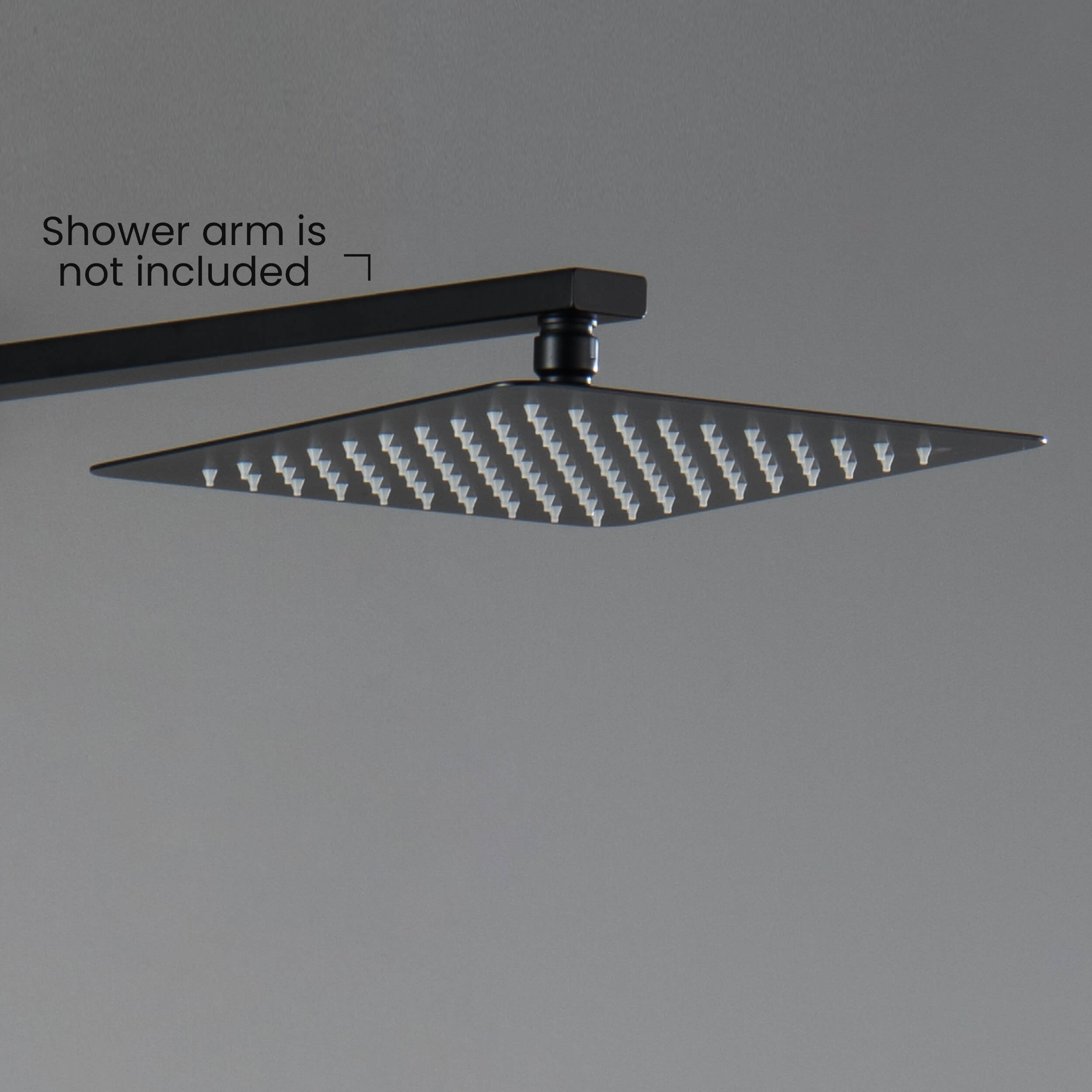 Quadra 10" Metal Rain Shower Head 2mm Ultra Thin Profile