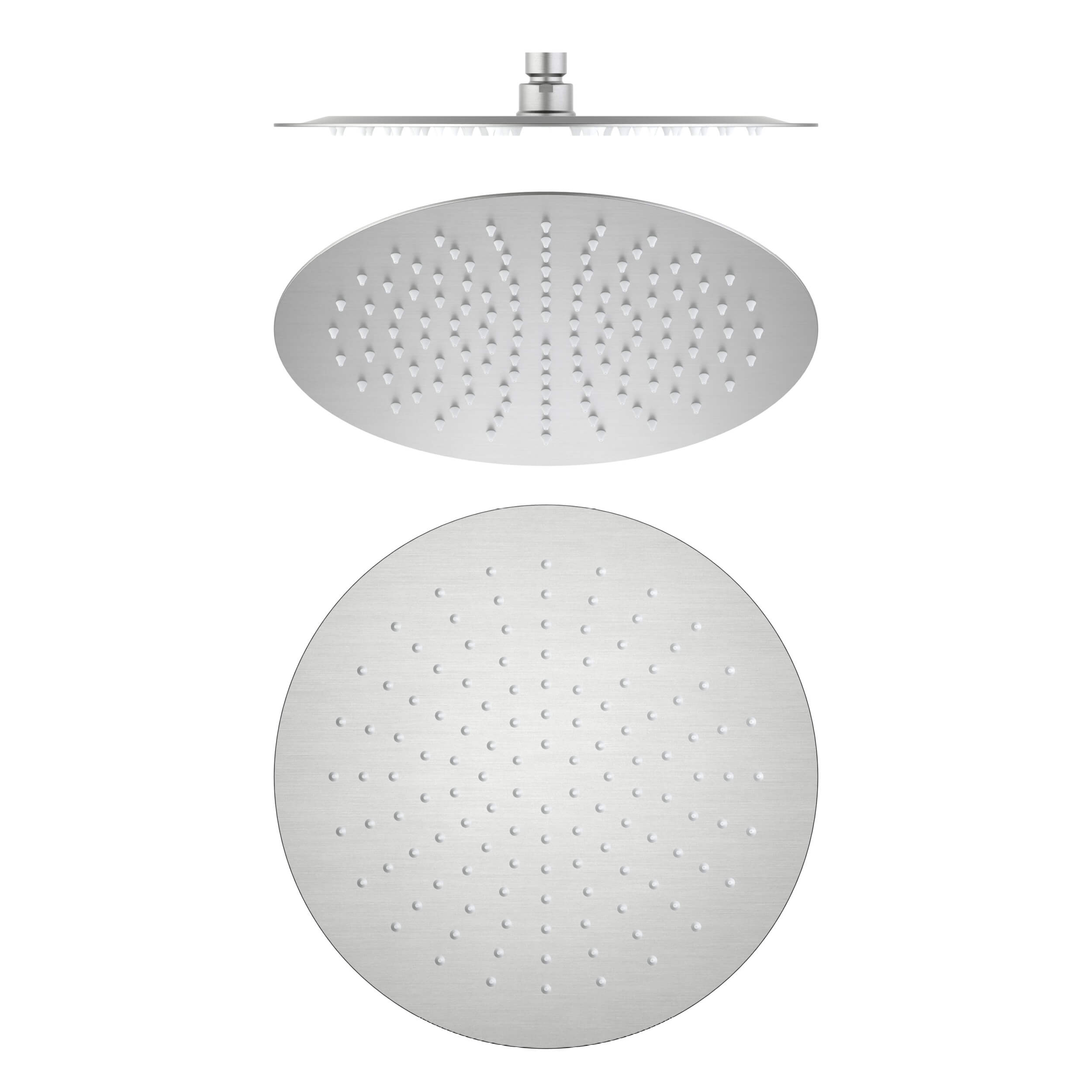 Halo 12" Metal Rain Shower Head 2mm Ultra Thin Profile