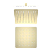 Quadra 12" Metal Rain Shower Head 2mm Ultra Thin Profile