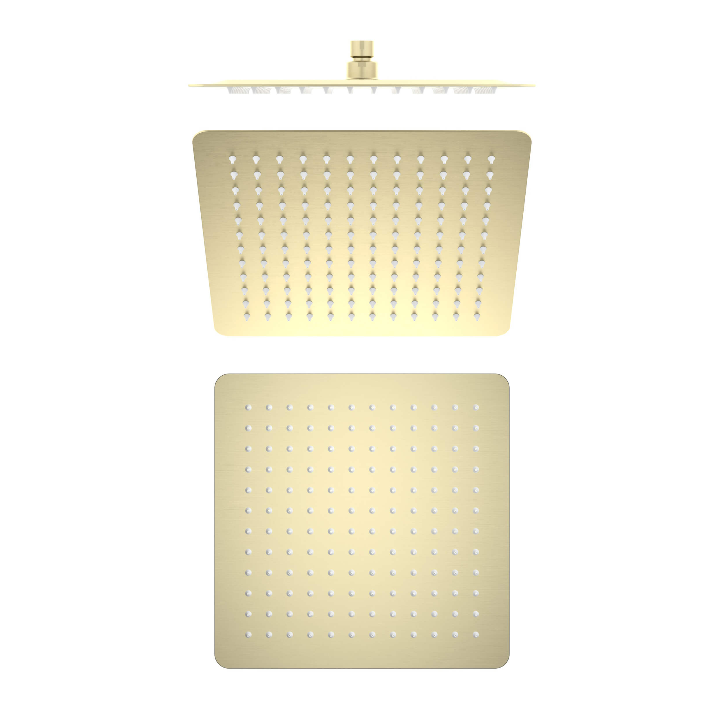 Quadra 12" Metal Rain Shower Head 2mm Ultra Thin Profile